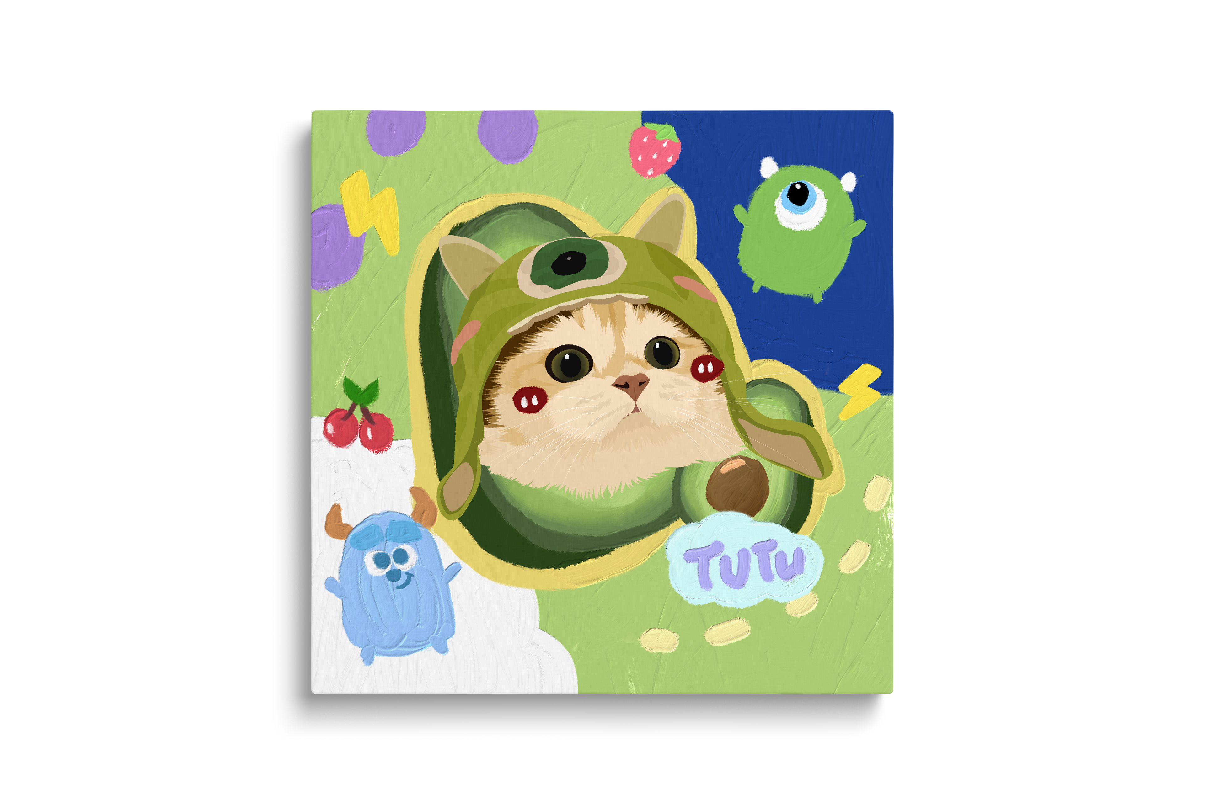 Pooji Custom Pet Canvas Wall Art