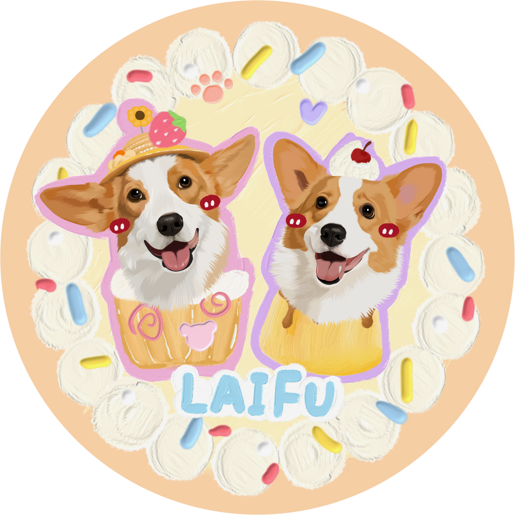 Custom Pet Shaped Rug (Washable Plush Floor Mat)