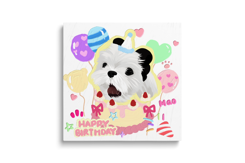 Pooji Custom Pet Canvas Wall Art