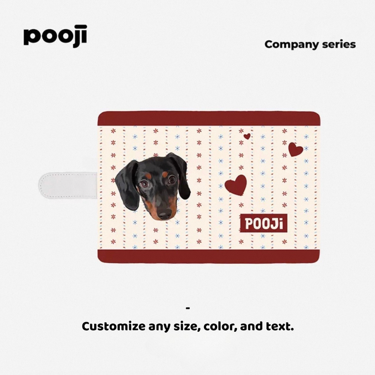 POOJI Custom Pet Passport Holder