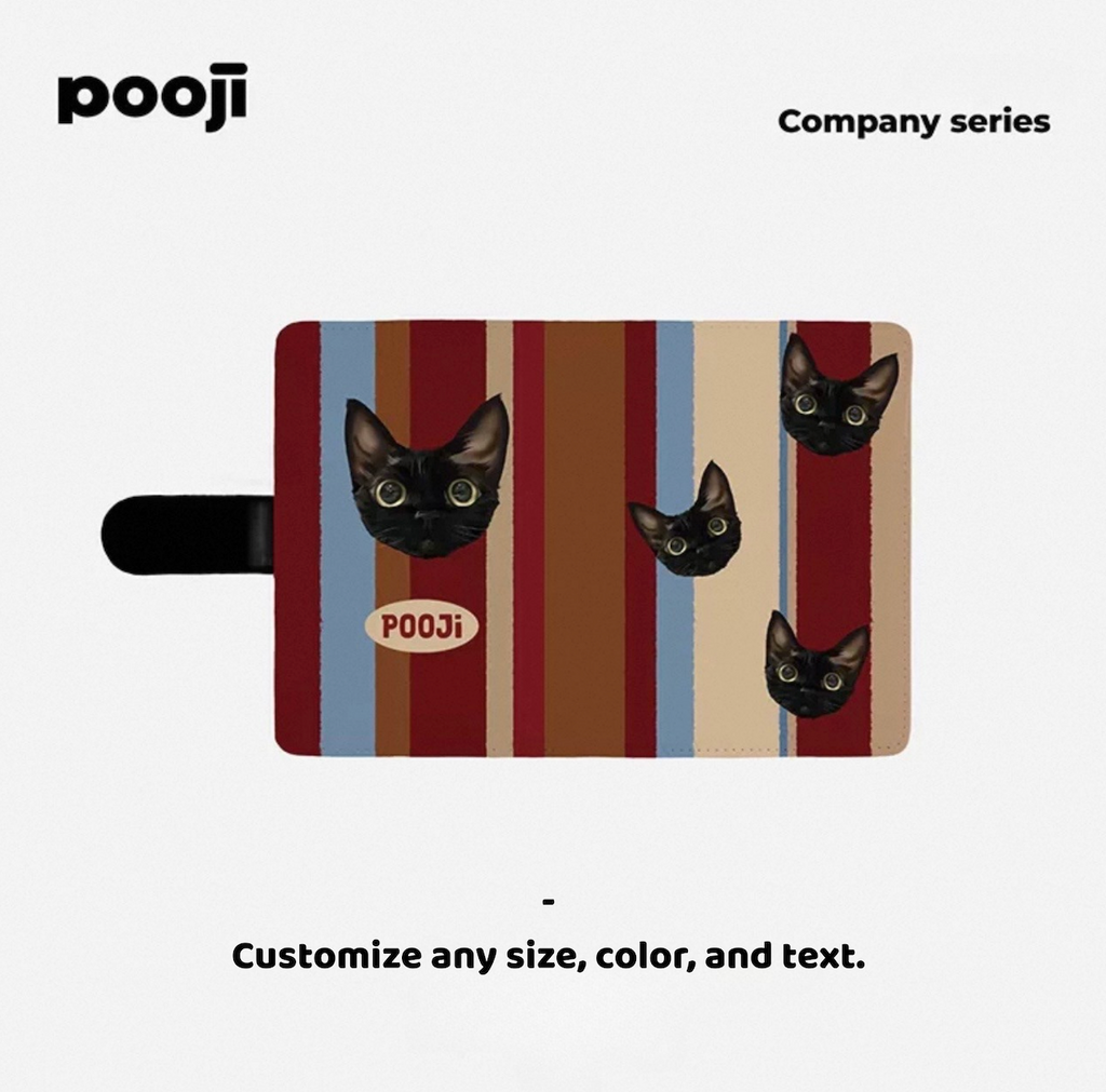 POOJI Custom Pet Passport Holder