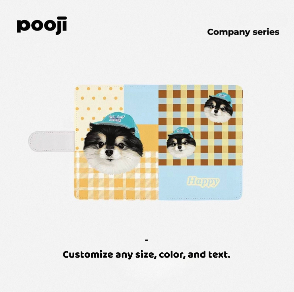 POOJI Custom Pet Passport Holder