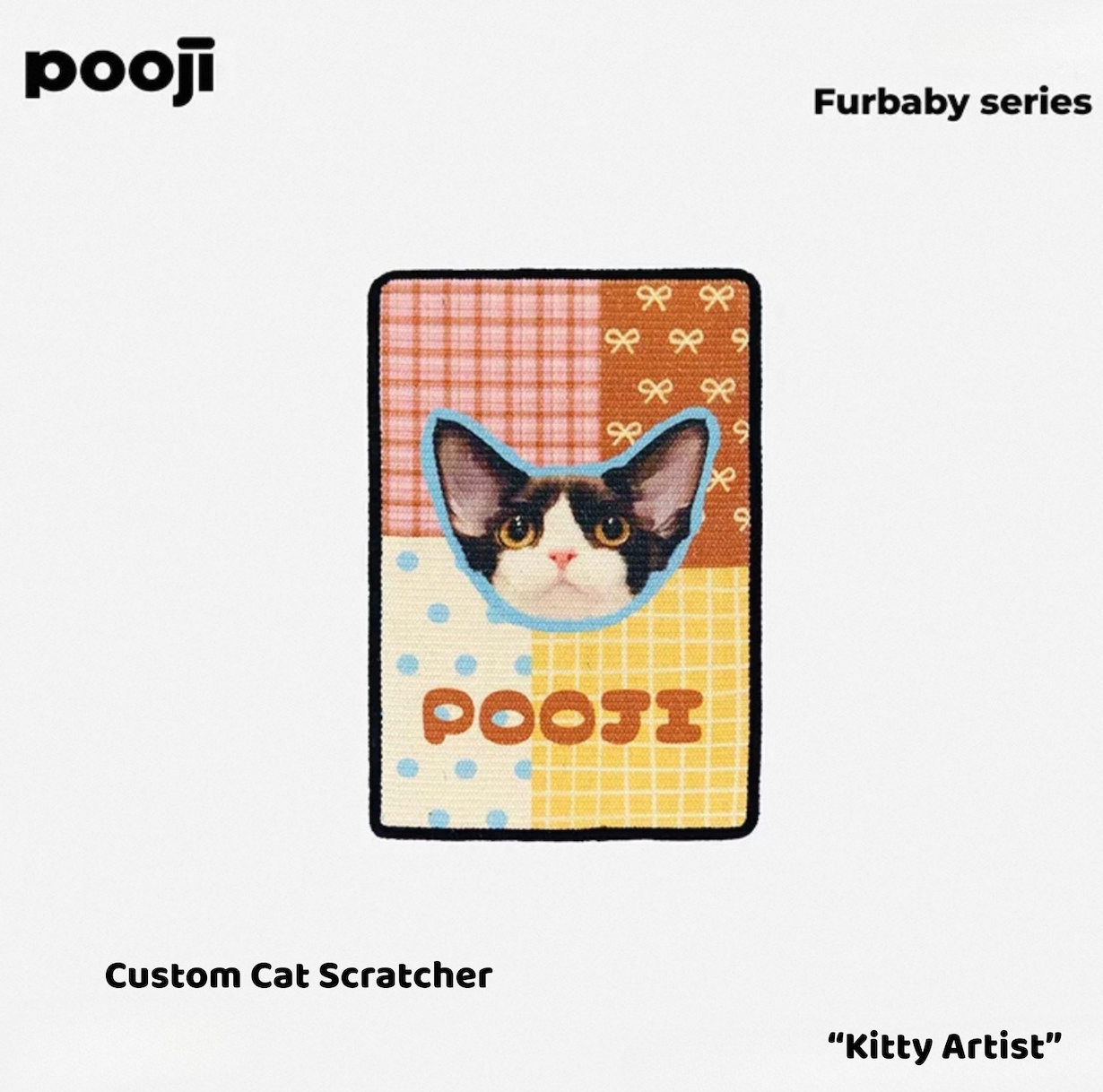 POOJI Custom Cat Scratching Mat