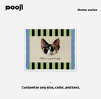 Pooji Custom Flannel Throw Blanket