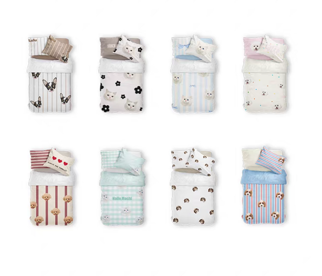 Pooji Custom Cotton Bedding Set