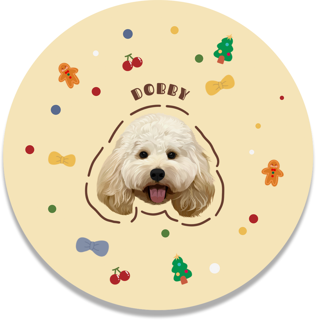Custom Pet Shaped Rug (Washable Plush Floor Mat)