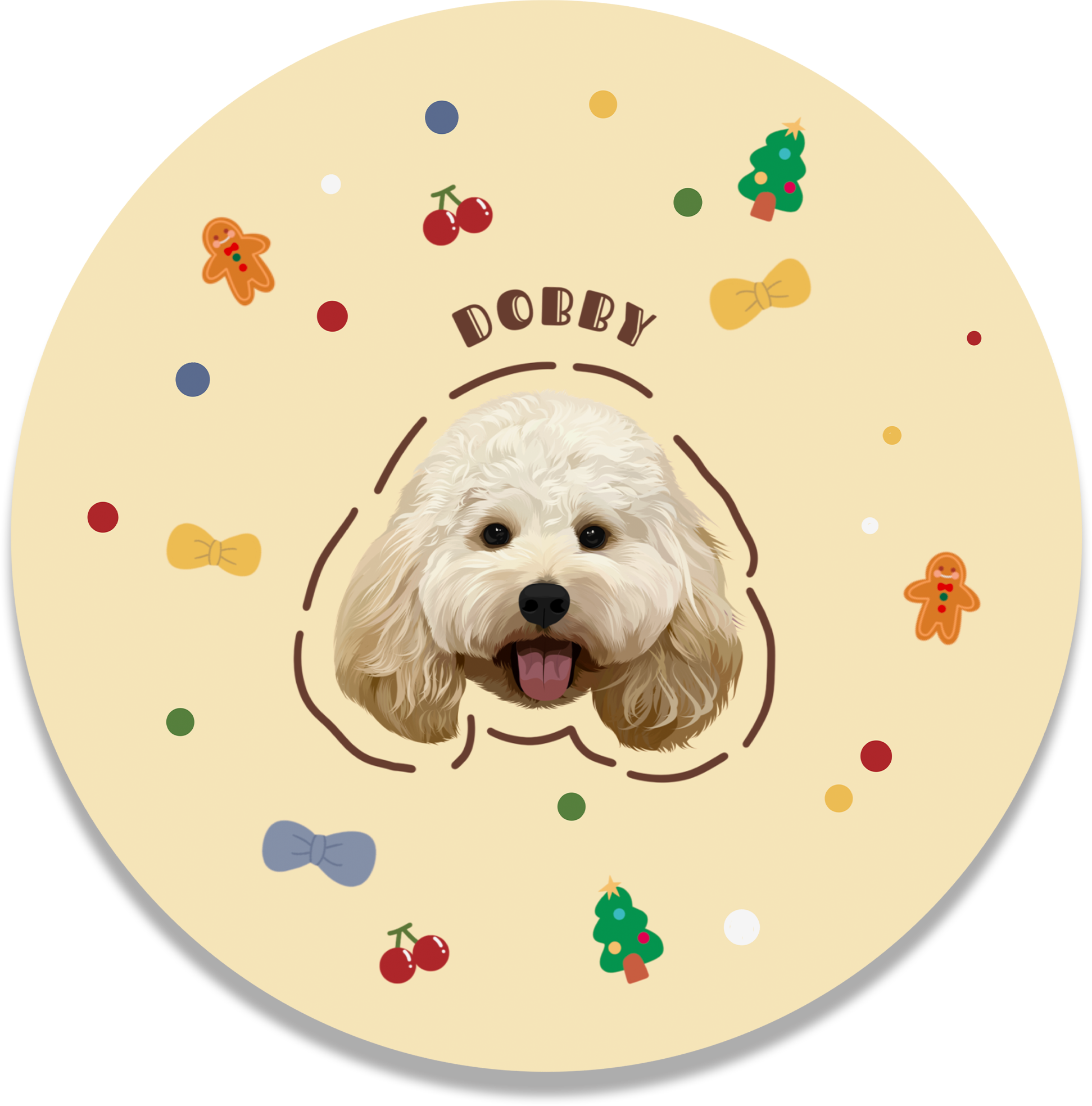 Custom Pet Shaped Rug (Washable Plush Floor Mat)