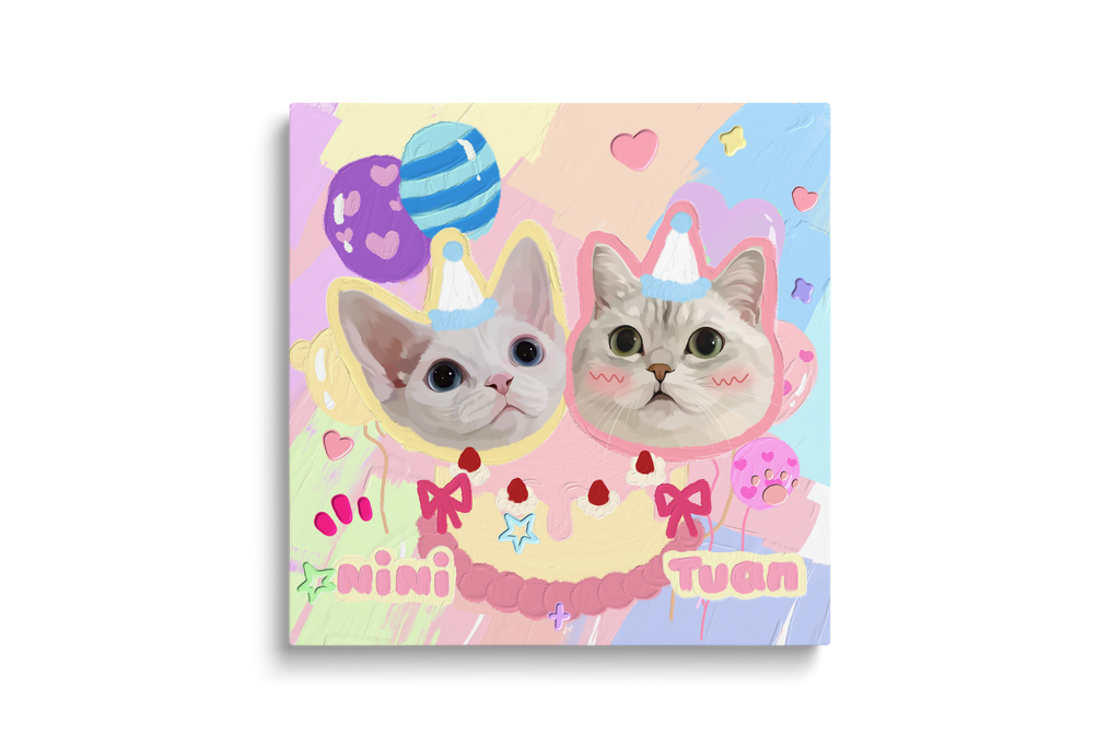 Pooji Custom Pet Canvas Wall Art