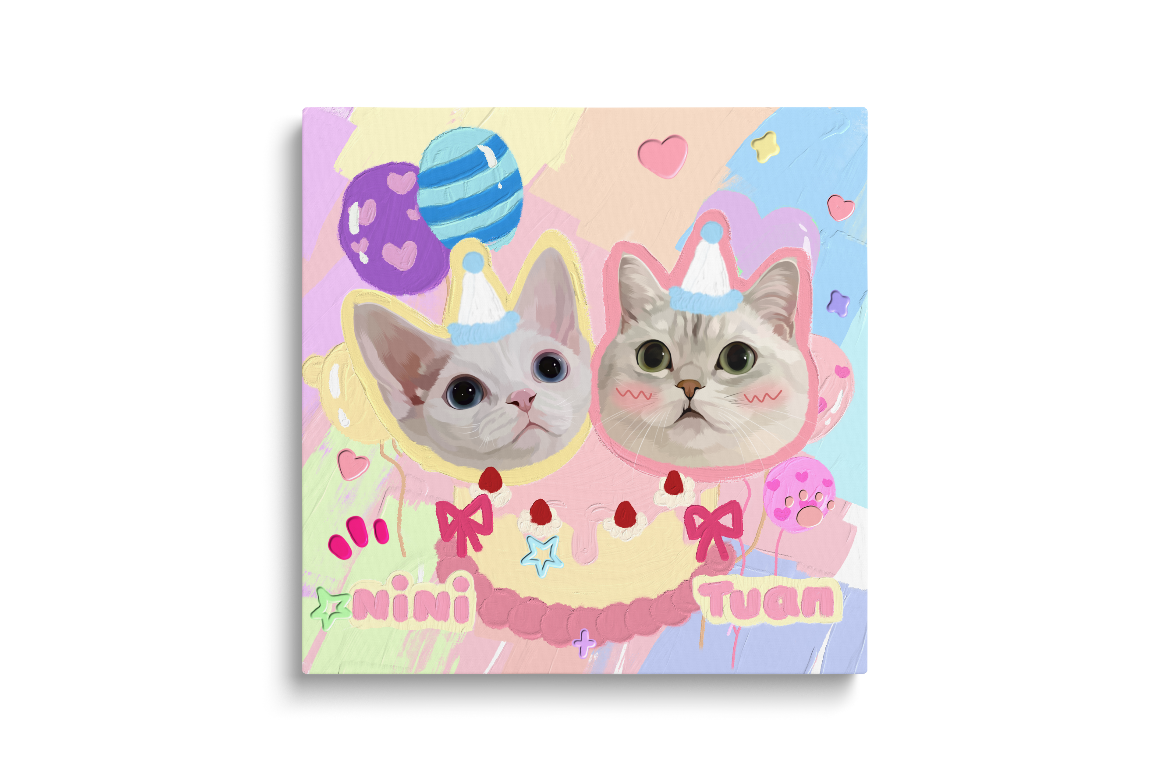 Pooji Custom Pet Canvas Wall Art