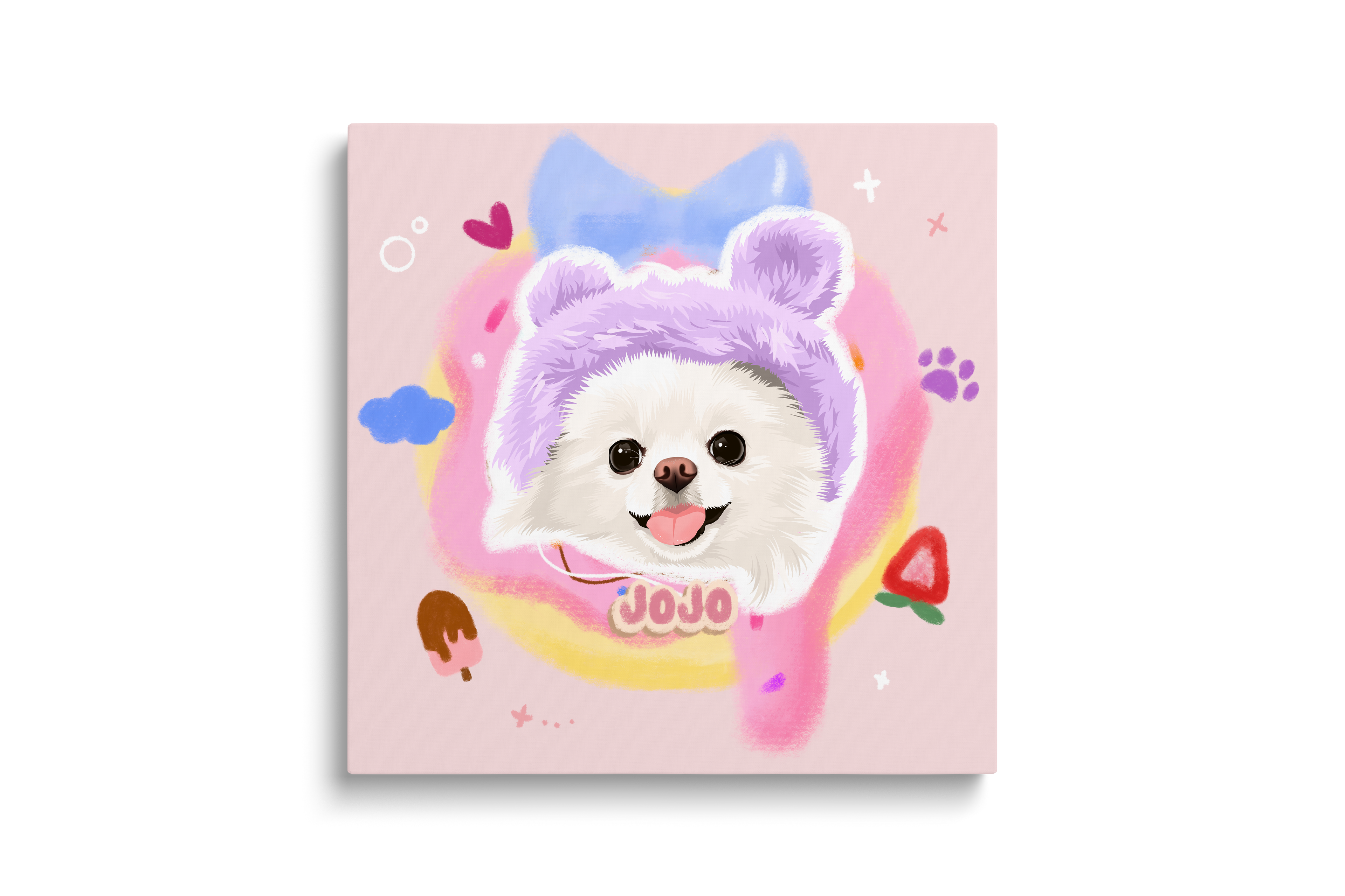 Pooji Custom Pet Canvas Wall Art