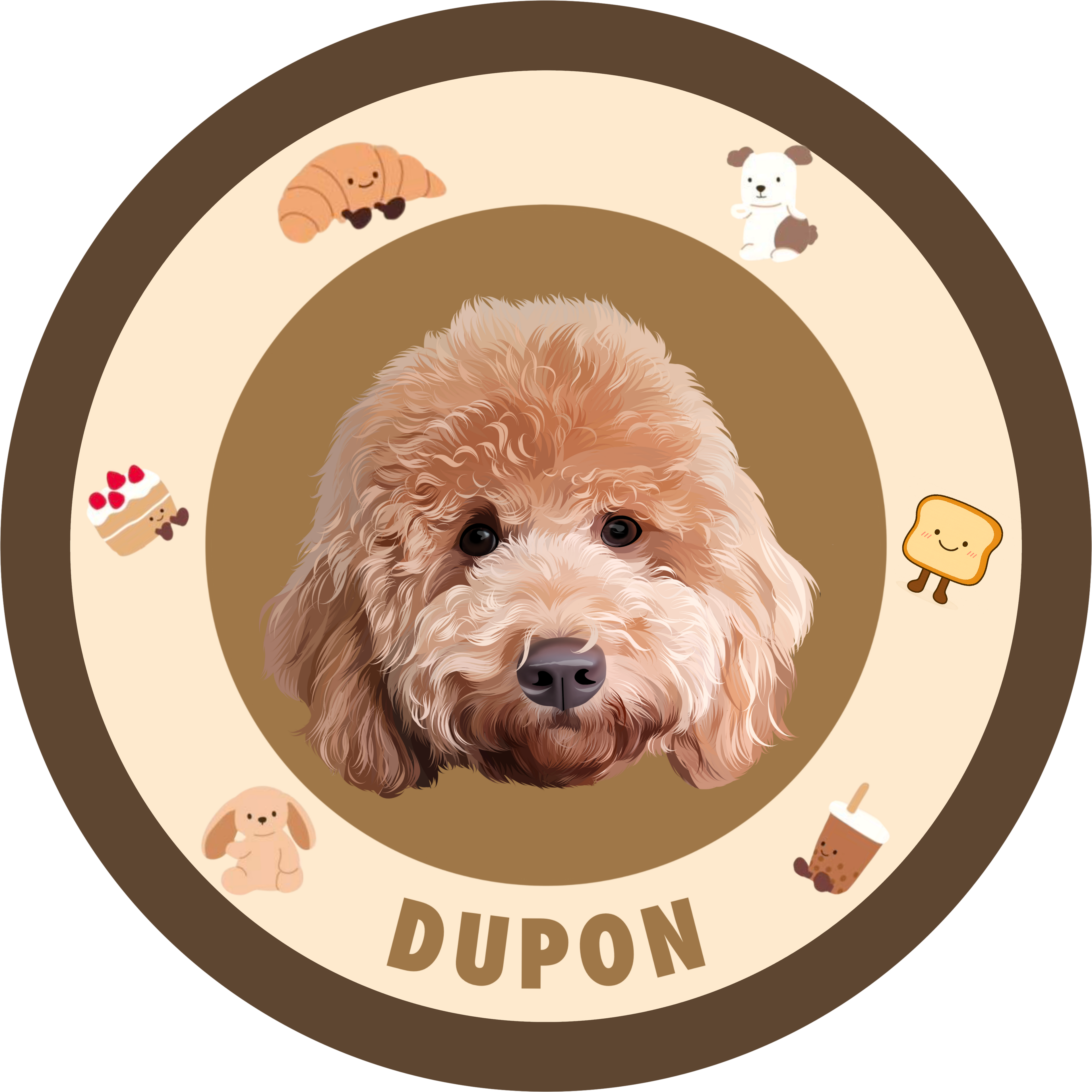 Custom Pet Shaped Rug (Washable Plush Floor Mat)