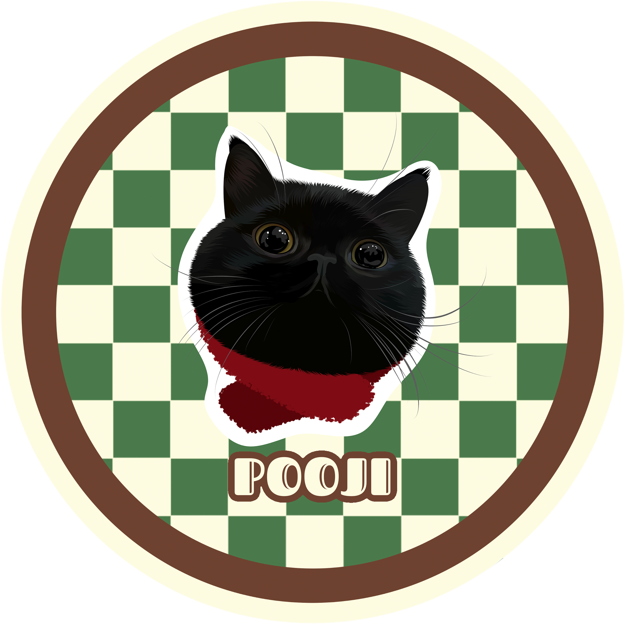 Pooji Custom Pet Ceramic Coaster