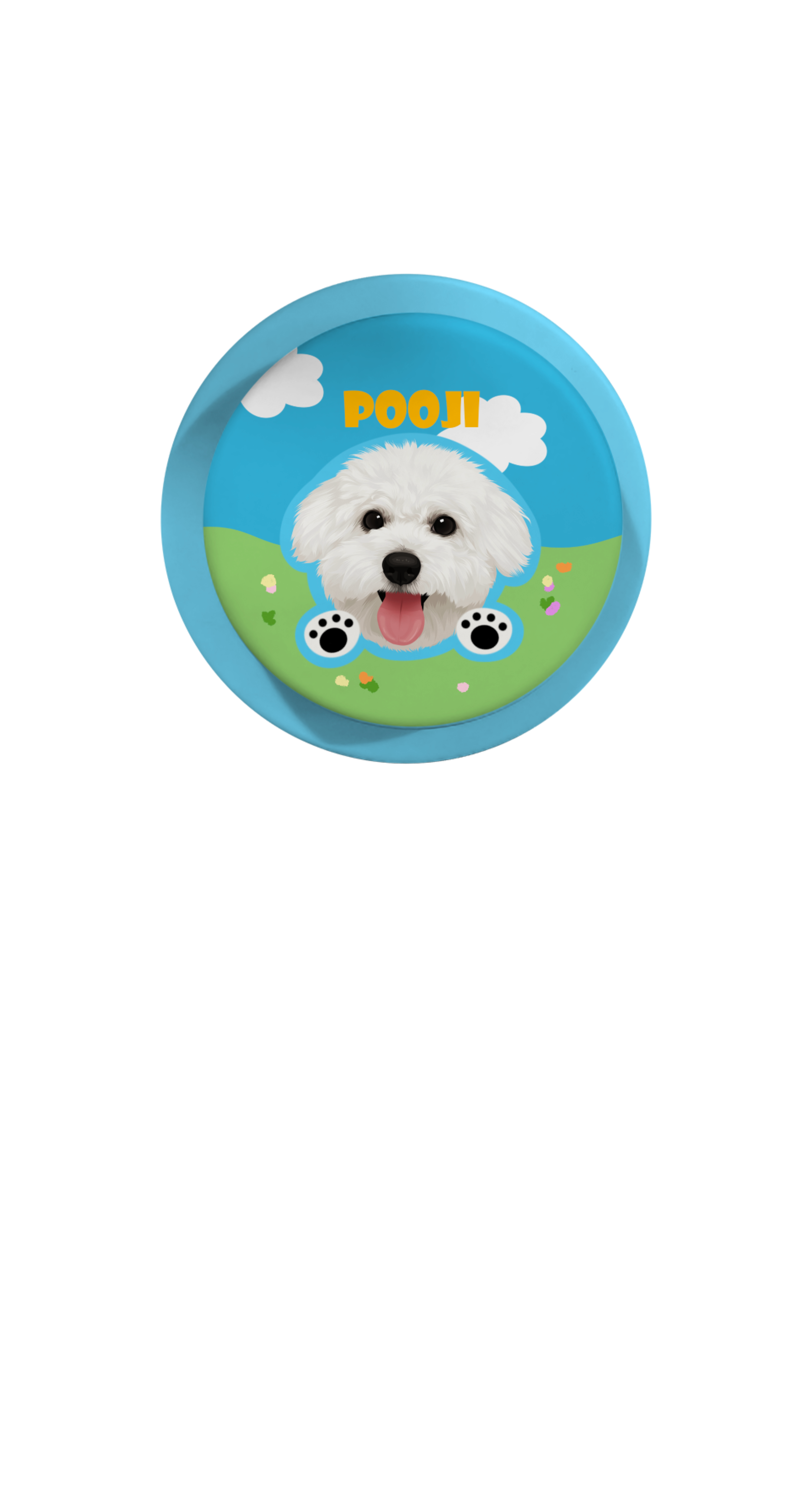 Pooji Custom Magnetic Acrylic Phone Grip(not including case)