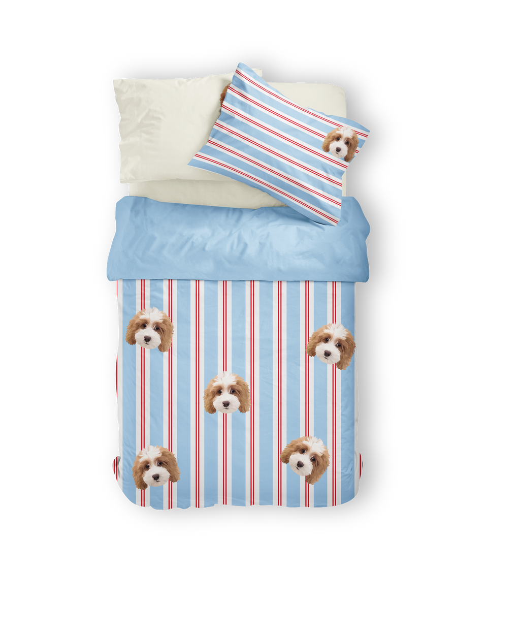 Pooji Custom Cotton Bedding Set