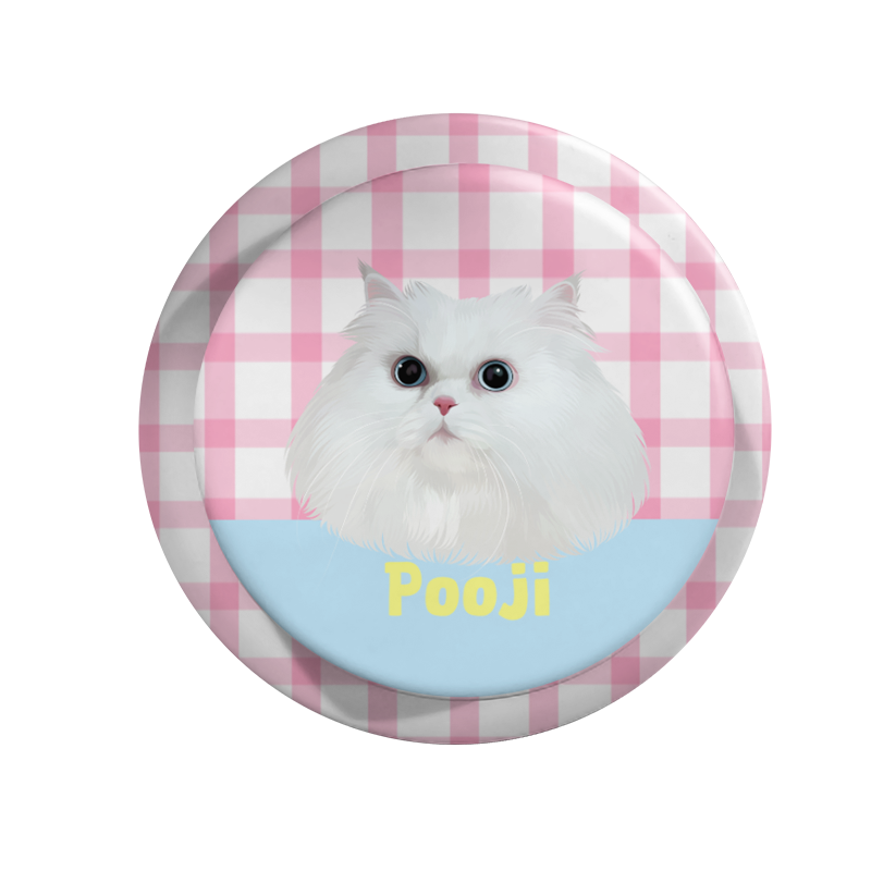 Pooji Custom Magnetic Acrylic Phone Grip(not including case)