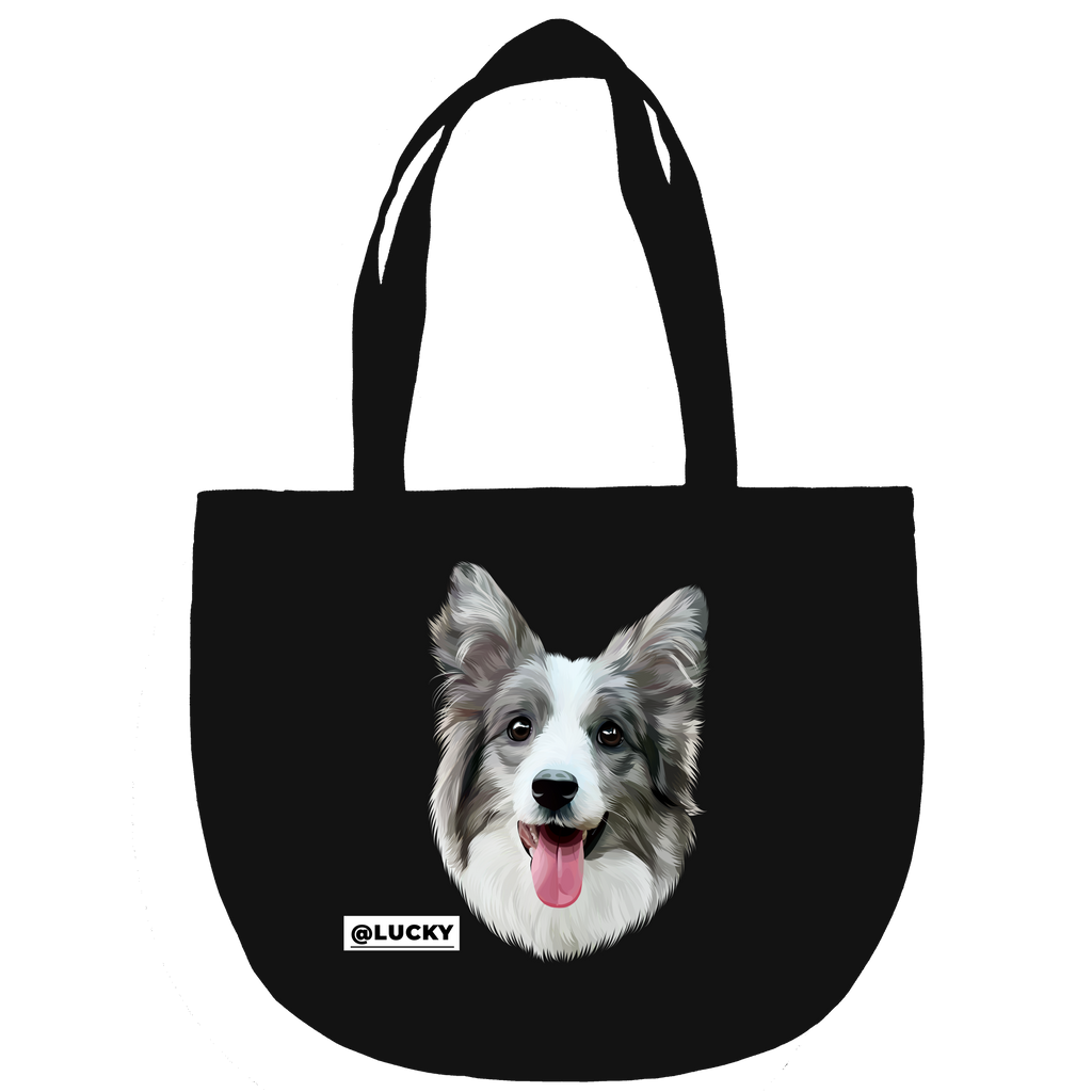 Custom Pet Tote Bag (Personalized Everyday Carry Bag)