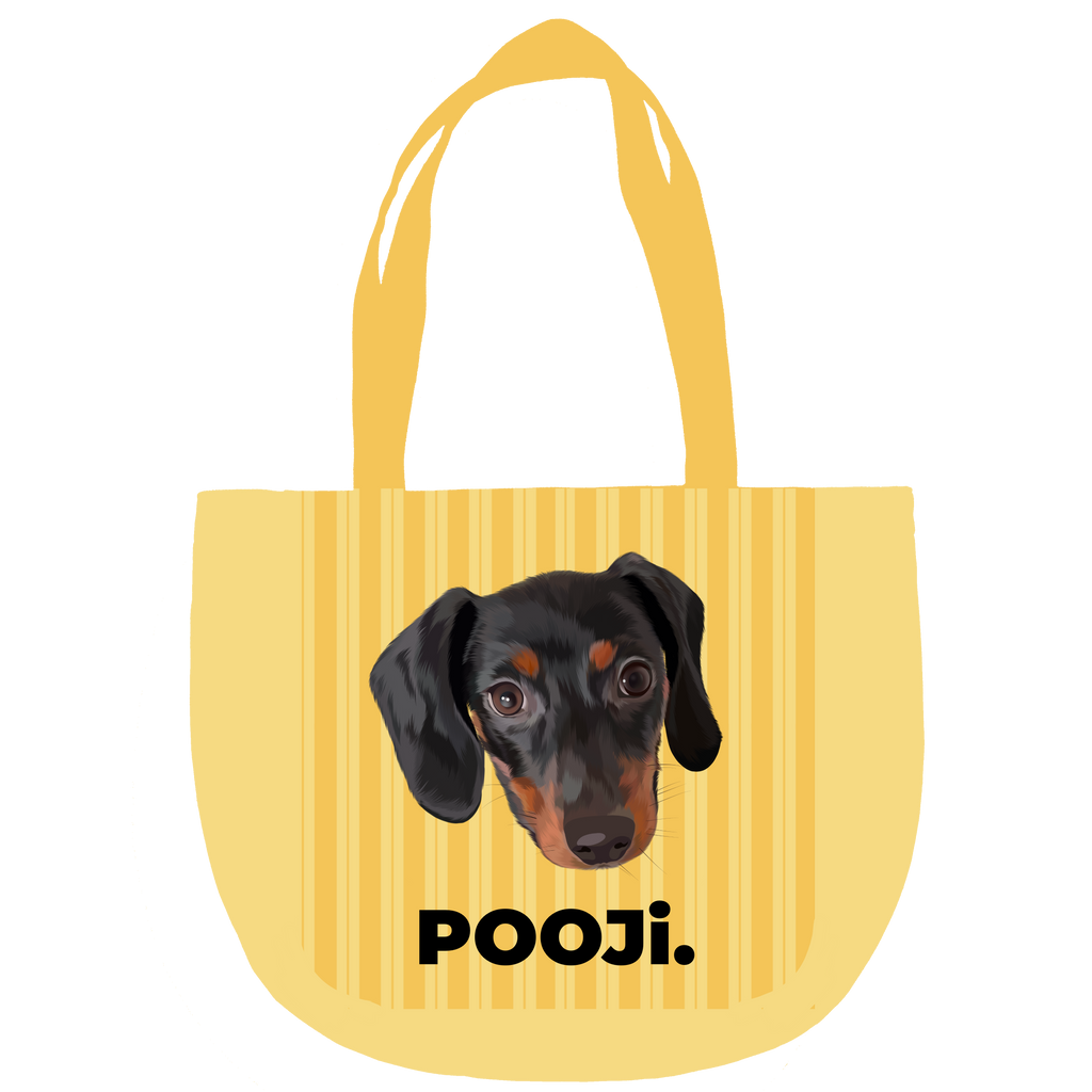 Custom Pet Tote Bag (Personalized Everyday Carry Bag)