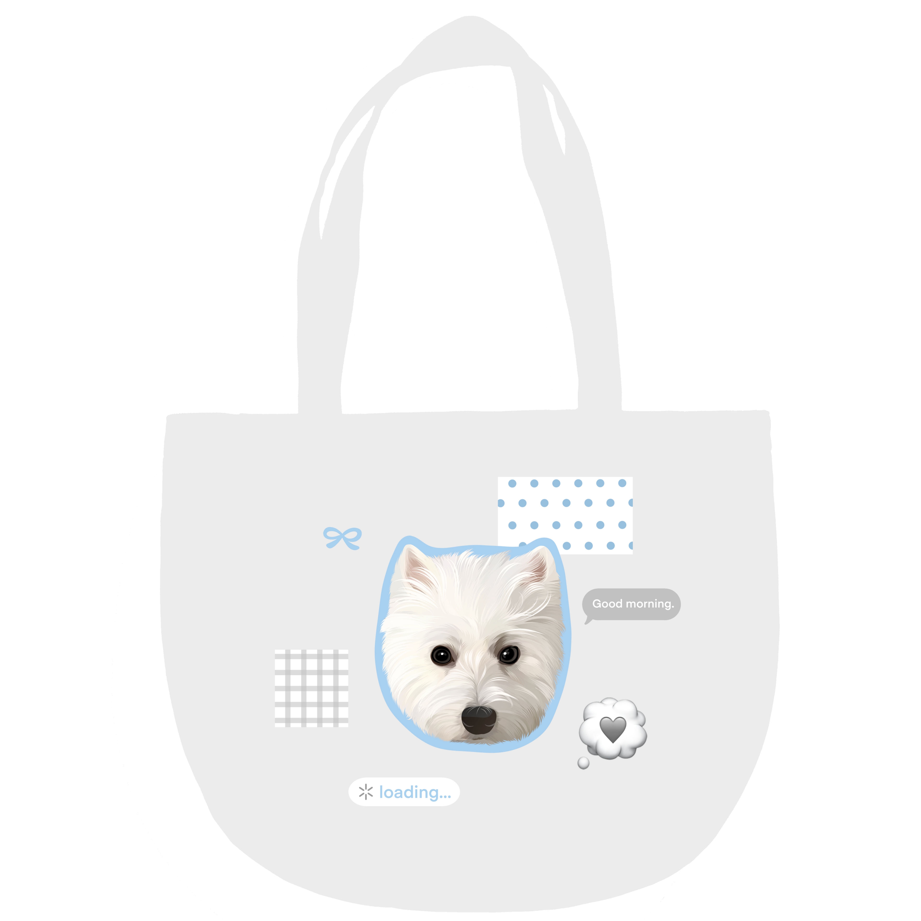 Custom Pet Tote Bag (Personalized Everyday Carry Bag)
