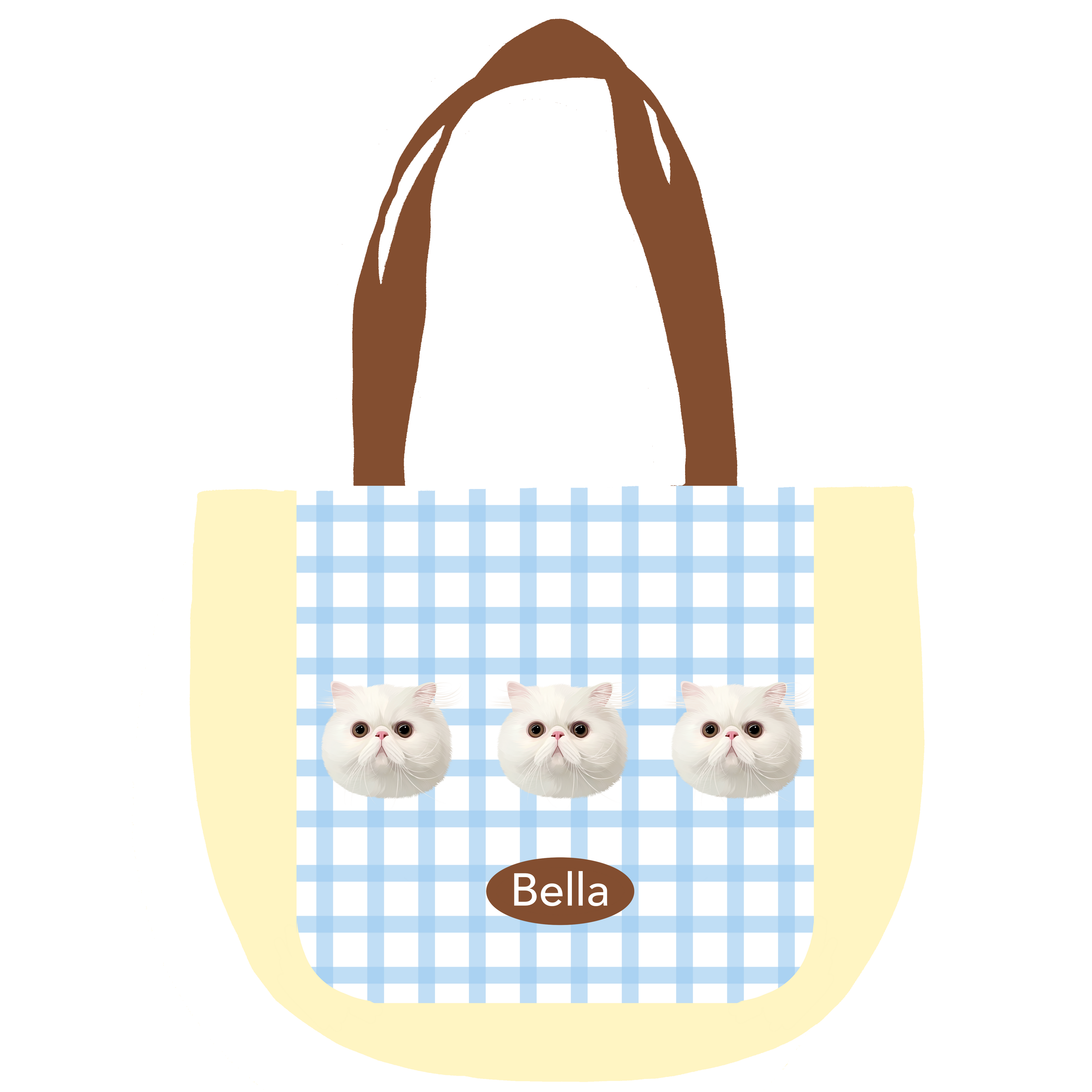 Custom Pet Tote Bag (Personalized Everyday Carry Bag)