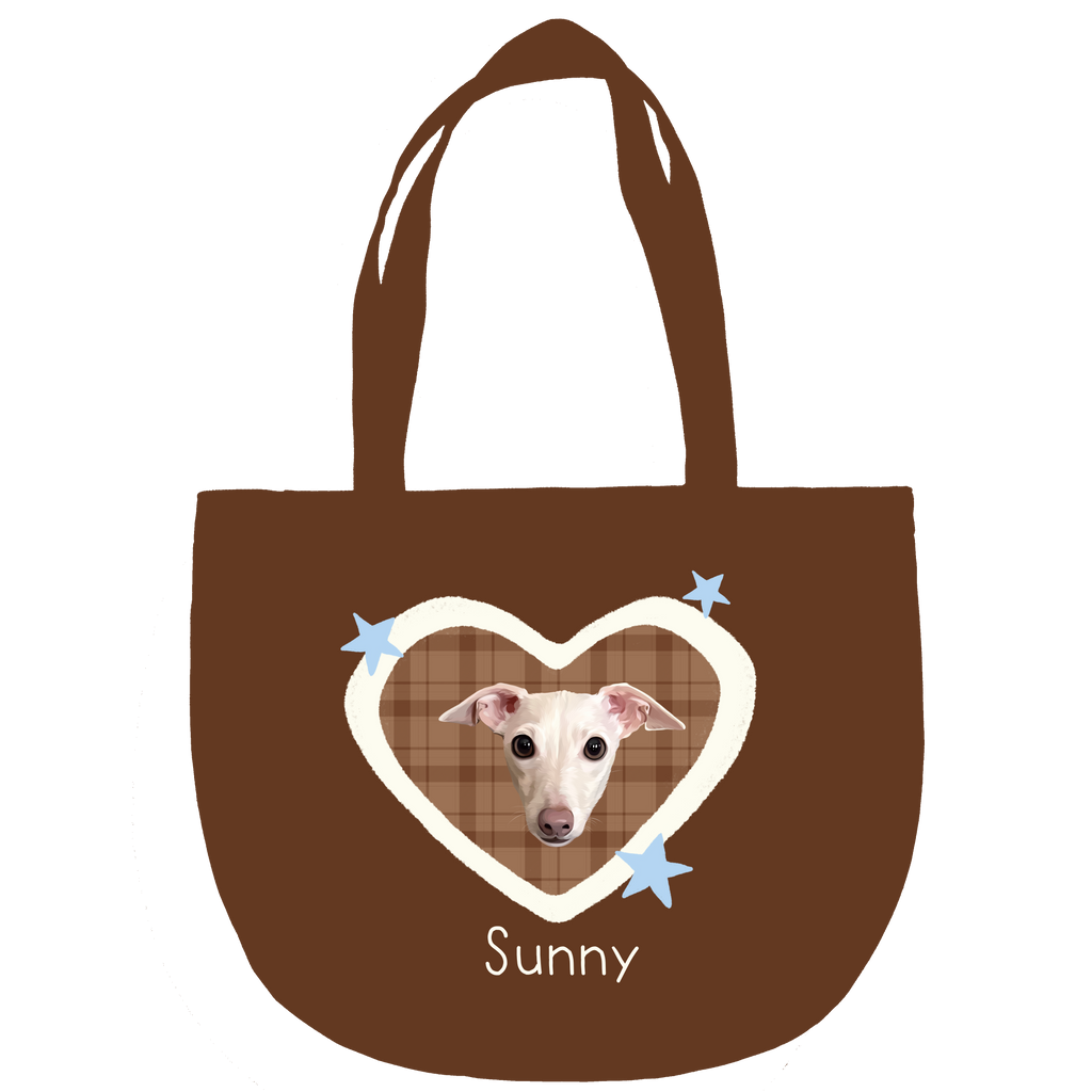 Custom Pet Tote Bag (Personalized Everyday Carry Bag)