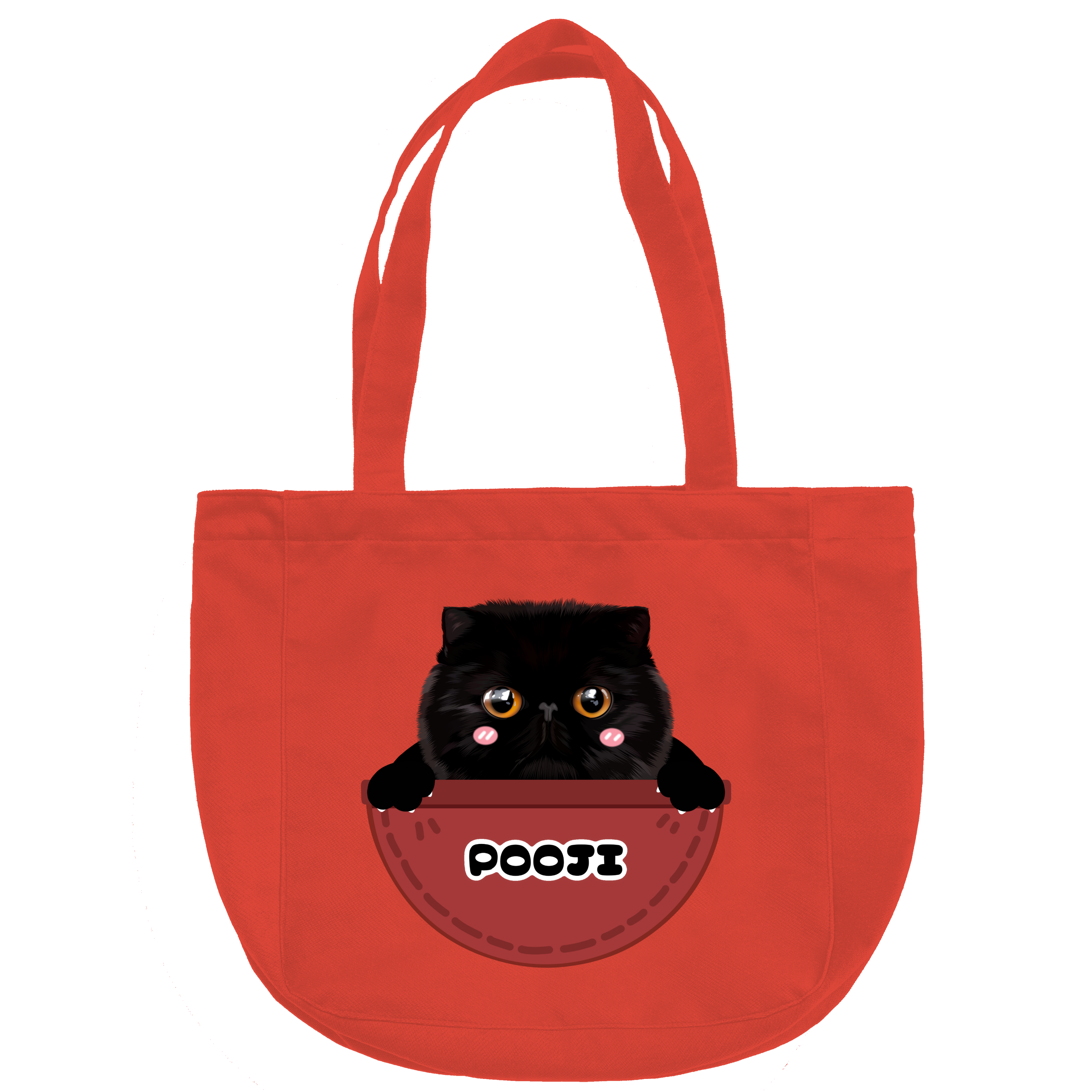 Custom Pet Tote Bag (Personalized Everyday Carry Bag)