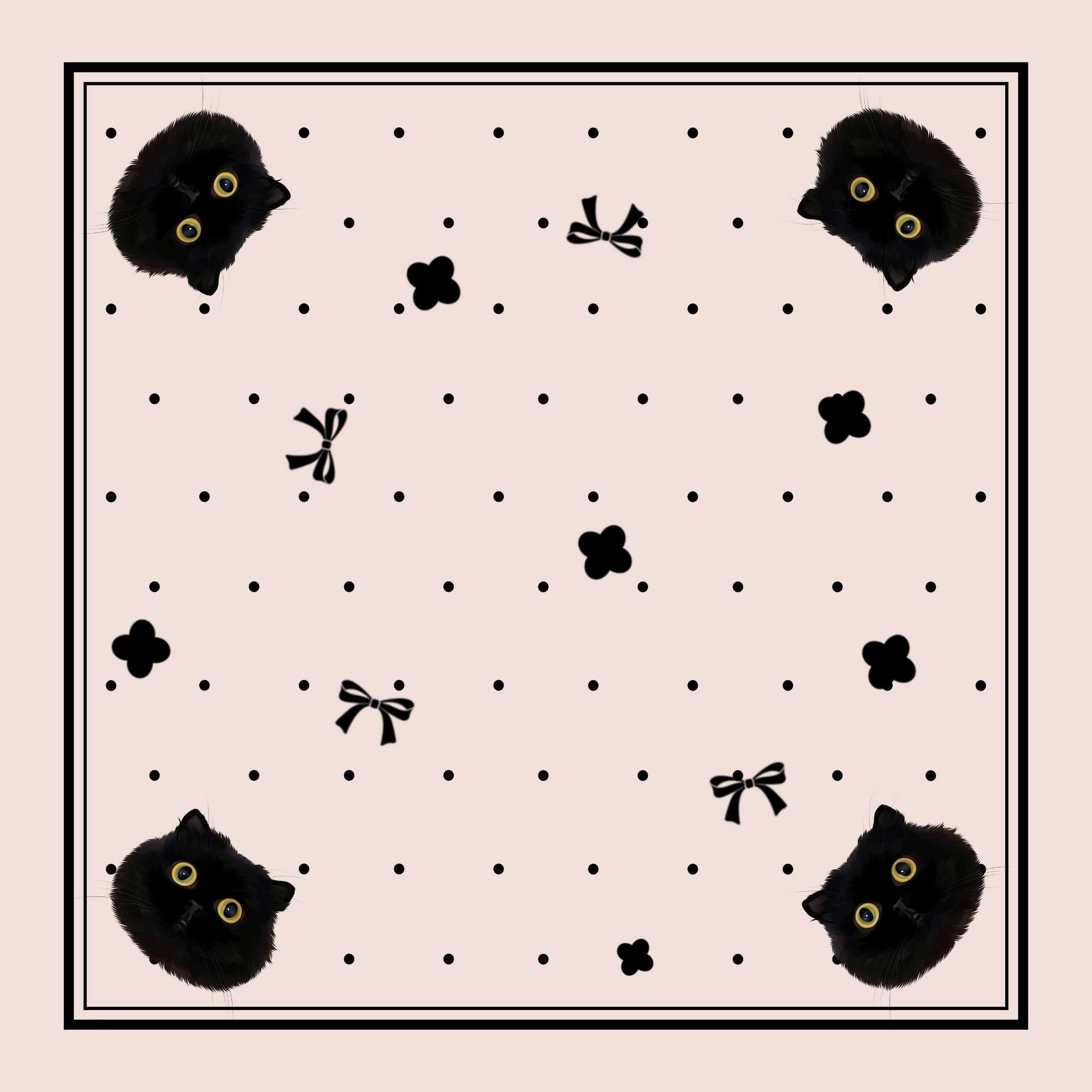 Pooji Custom Pet Silk Scarf