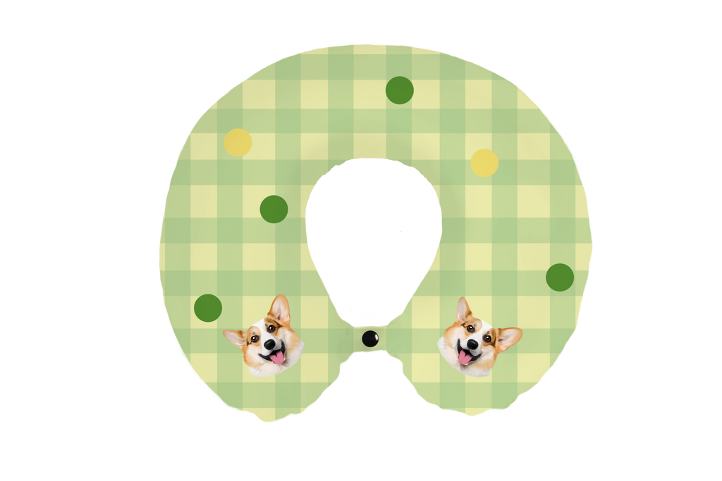 Custom Pet U-Shaped Pillow (Personalized Neck & Travel Cushion)