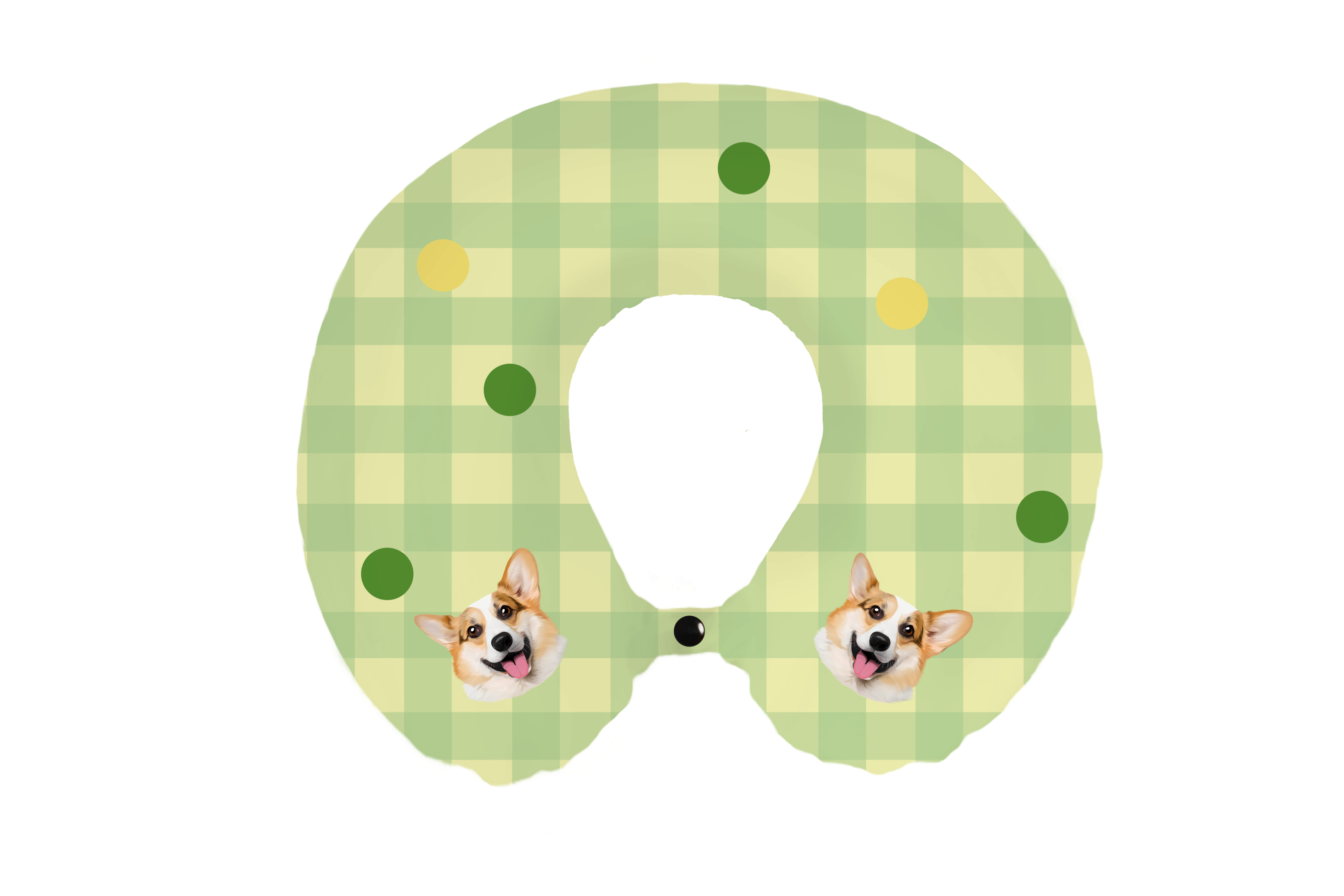 Custom Pet U-Shaped Pillow (Personalized Neck & Travel Cushion)