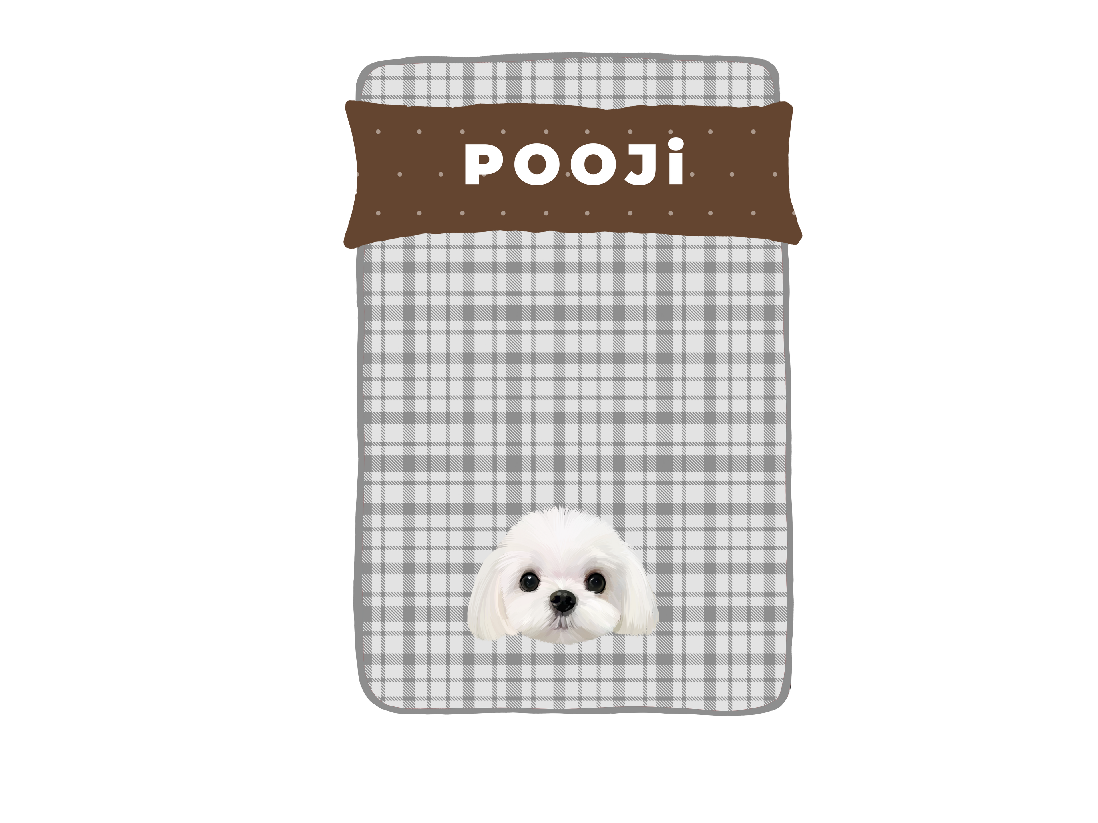 Pooji Custom Pet Bed