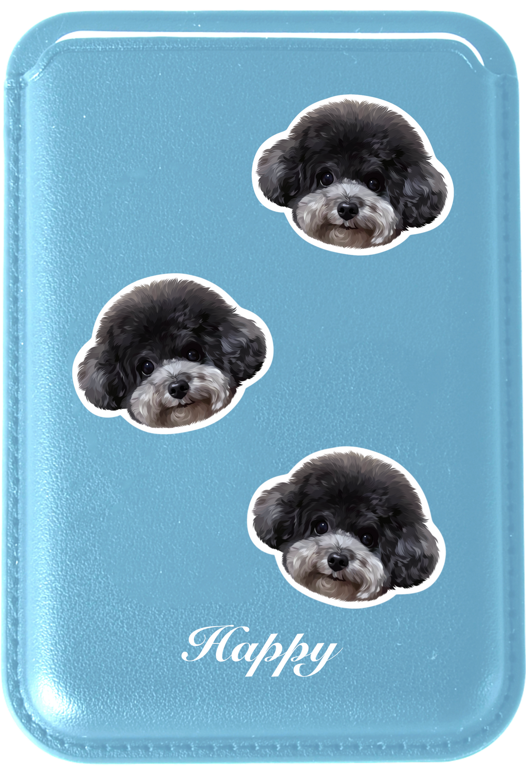 Custom Pet Magnetic Card Holder