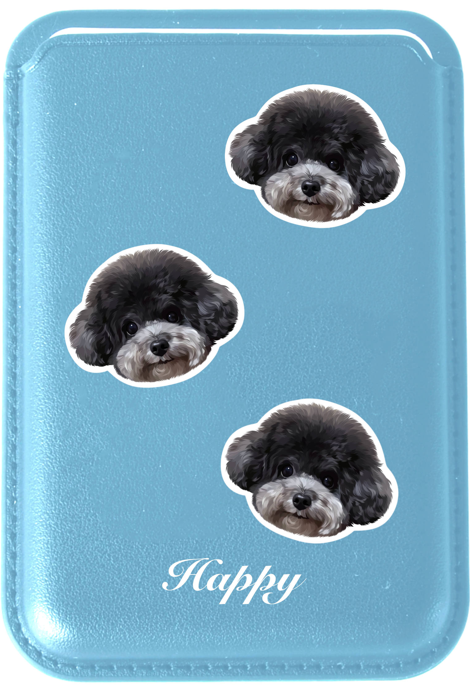 Custom Pet Magnetic Card Holder