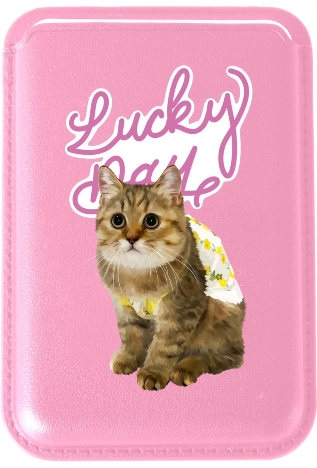 Custom Pet Magnetic Card Holder