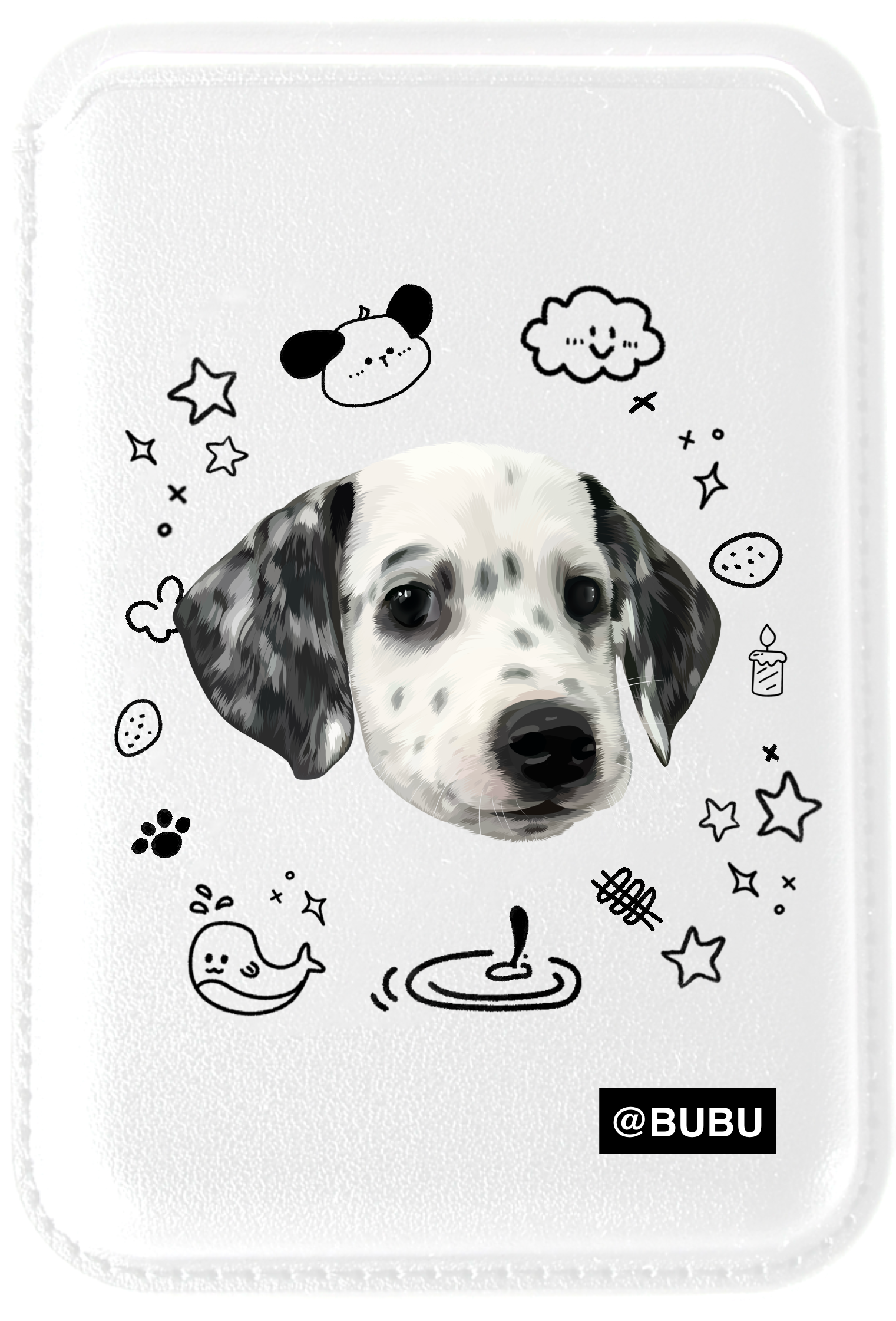 Custom Pet Magnetic Card Holder