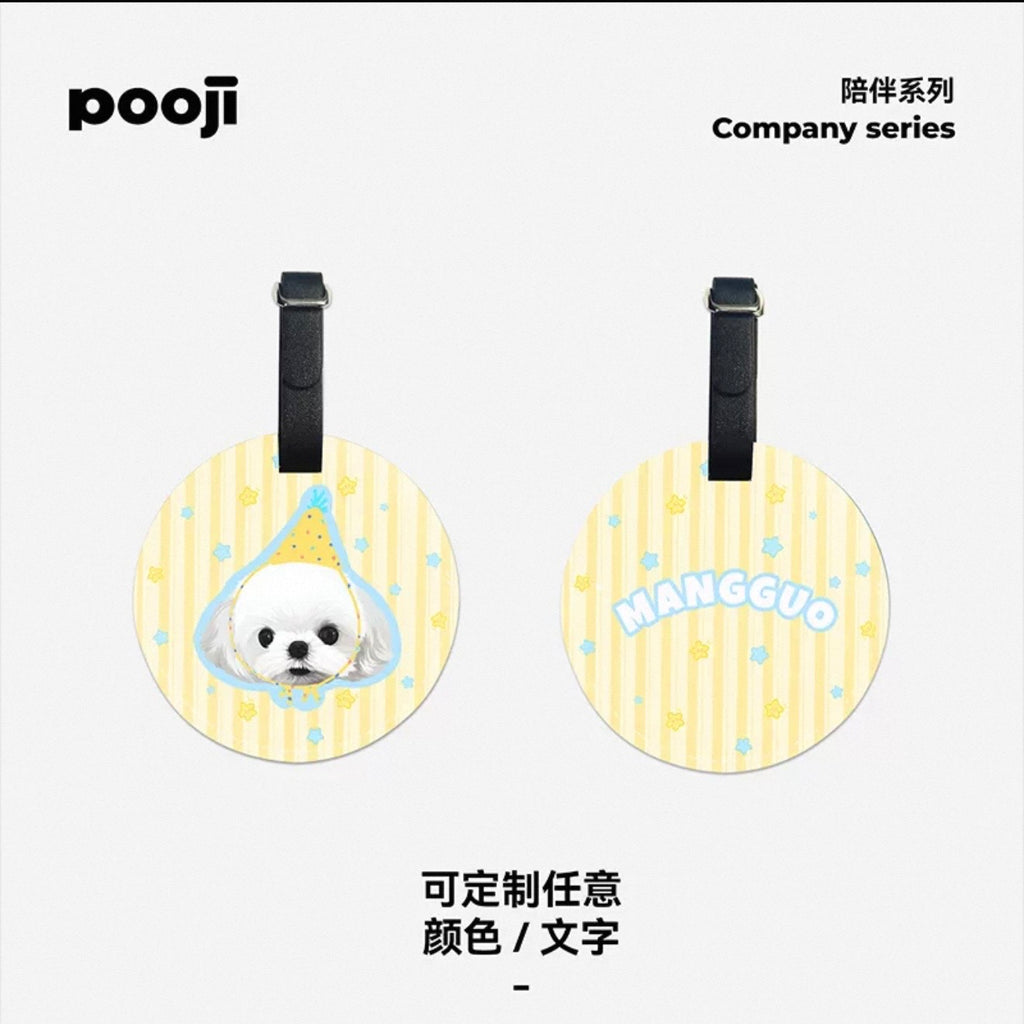 Pooji Custom Pet Luggage Tag