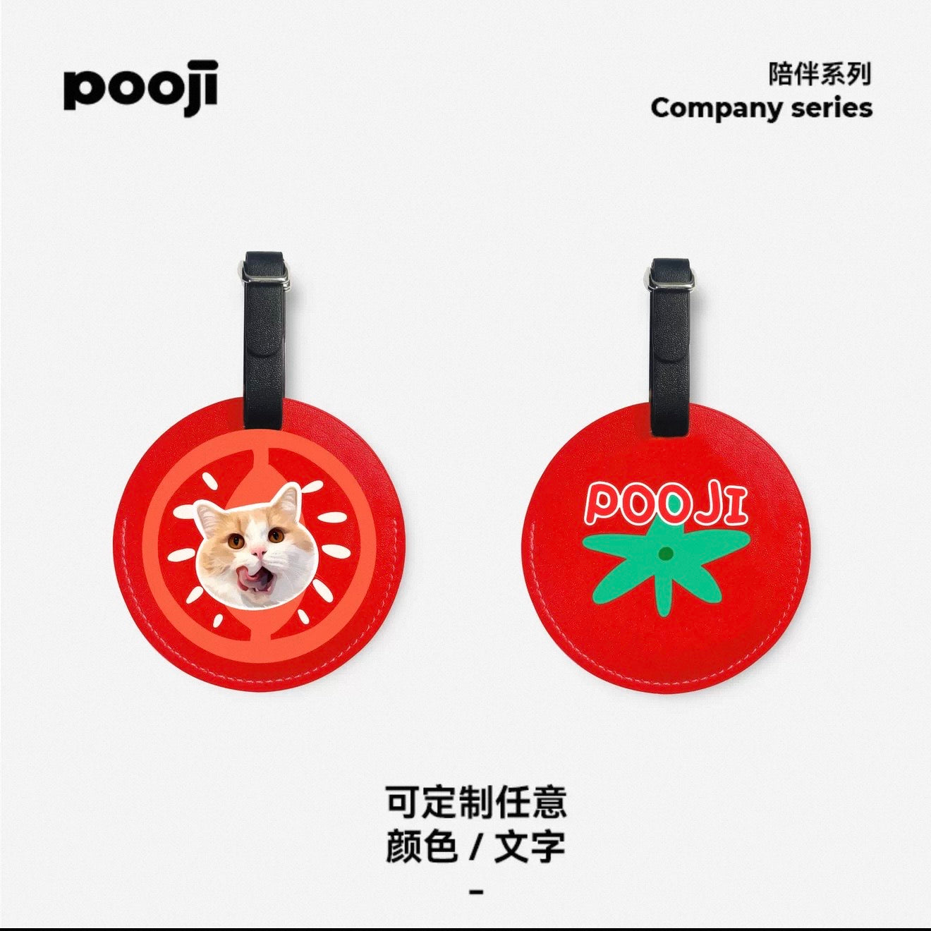 Pooji Custom Pet Luggage Tag
