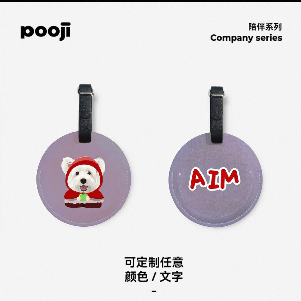Pooji Custom Pet Luggage Tag
