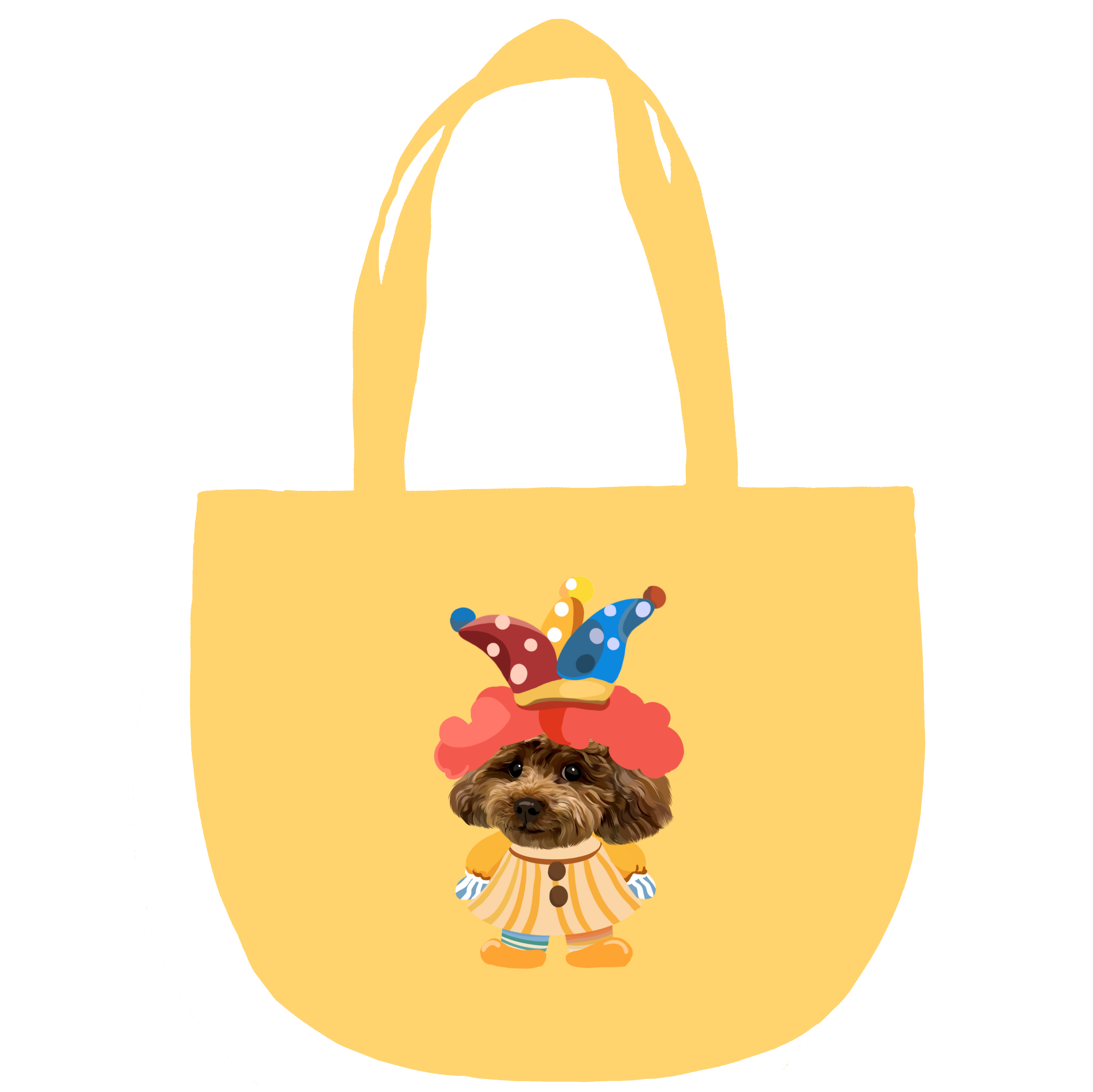 Custom Pet Tote Bag (Personalized Everyday Carry Bag)