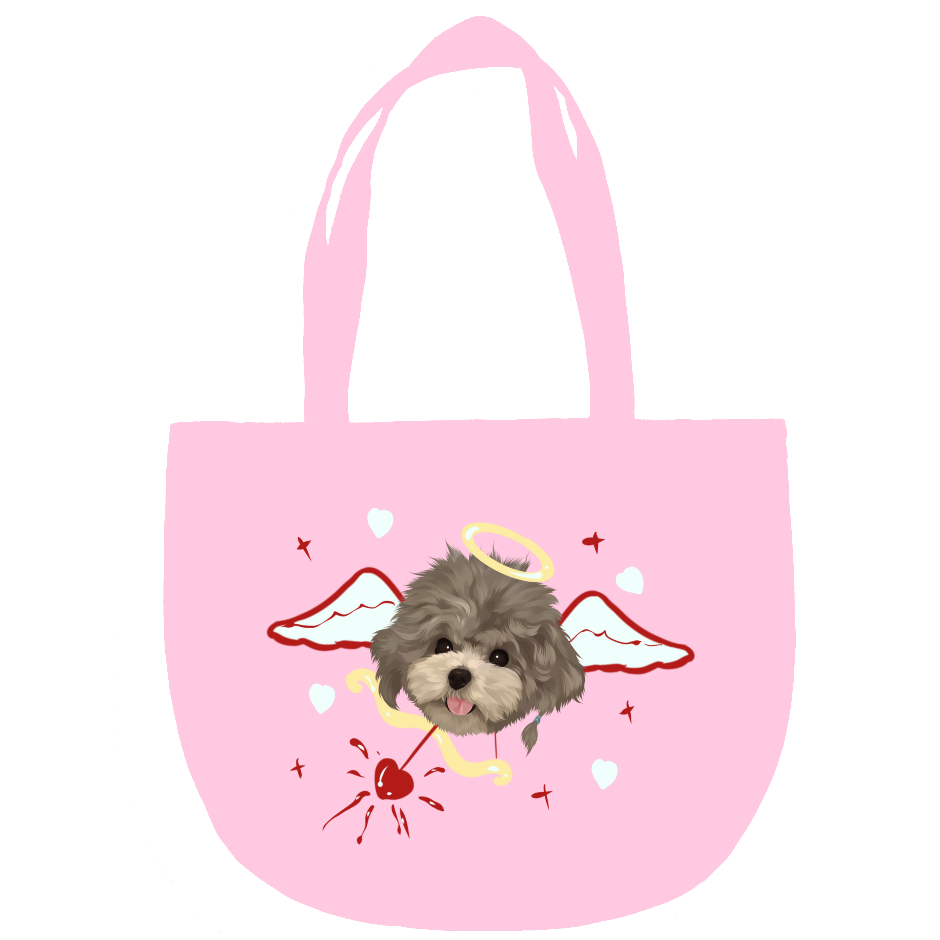 Custom Pet Tote Bag (Personalized Everyday Carry Bag)
