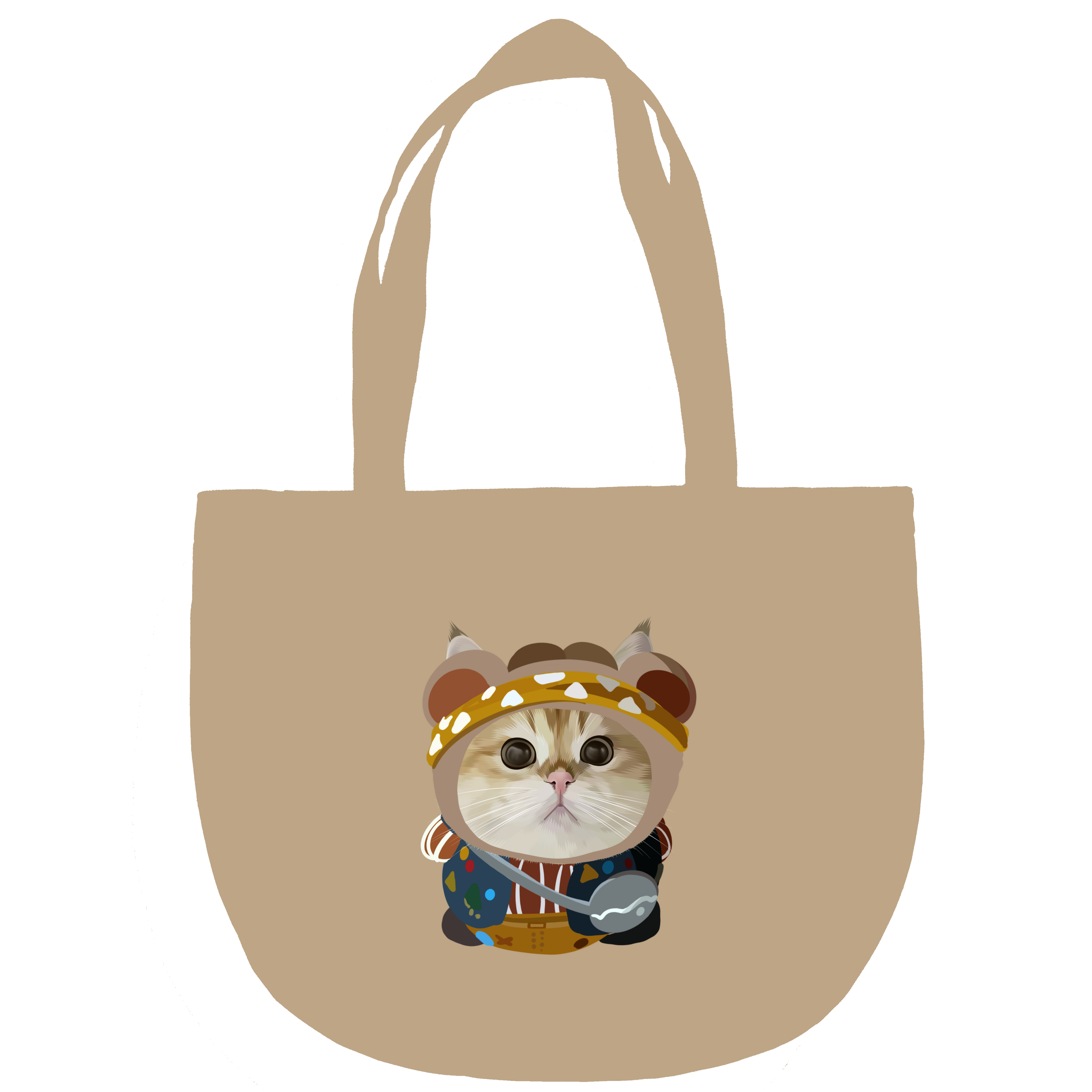 Custom Pet Tote Bag (Personalized Everyday Carry Bag)