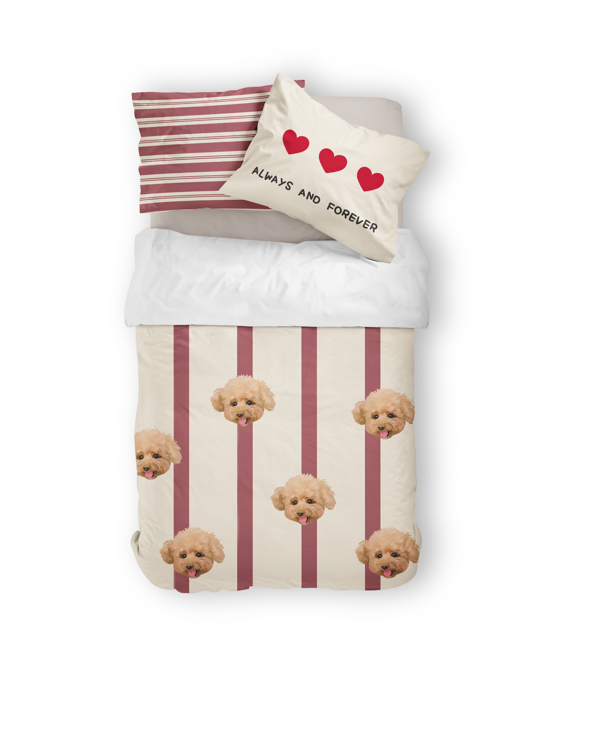 Pooji Custom Cotton Bedding Set