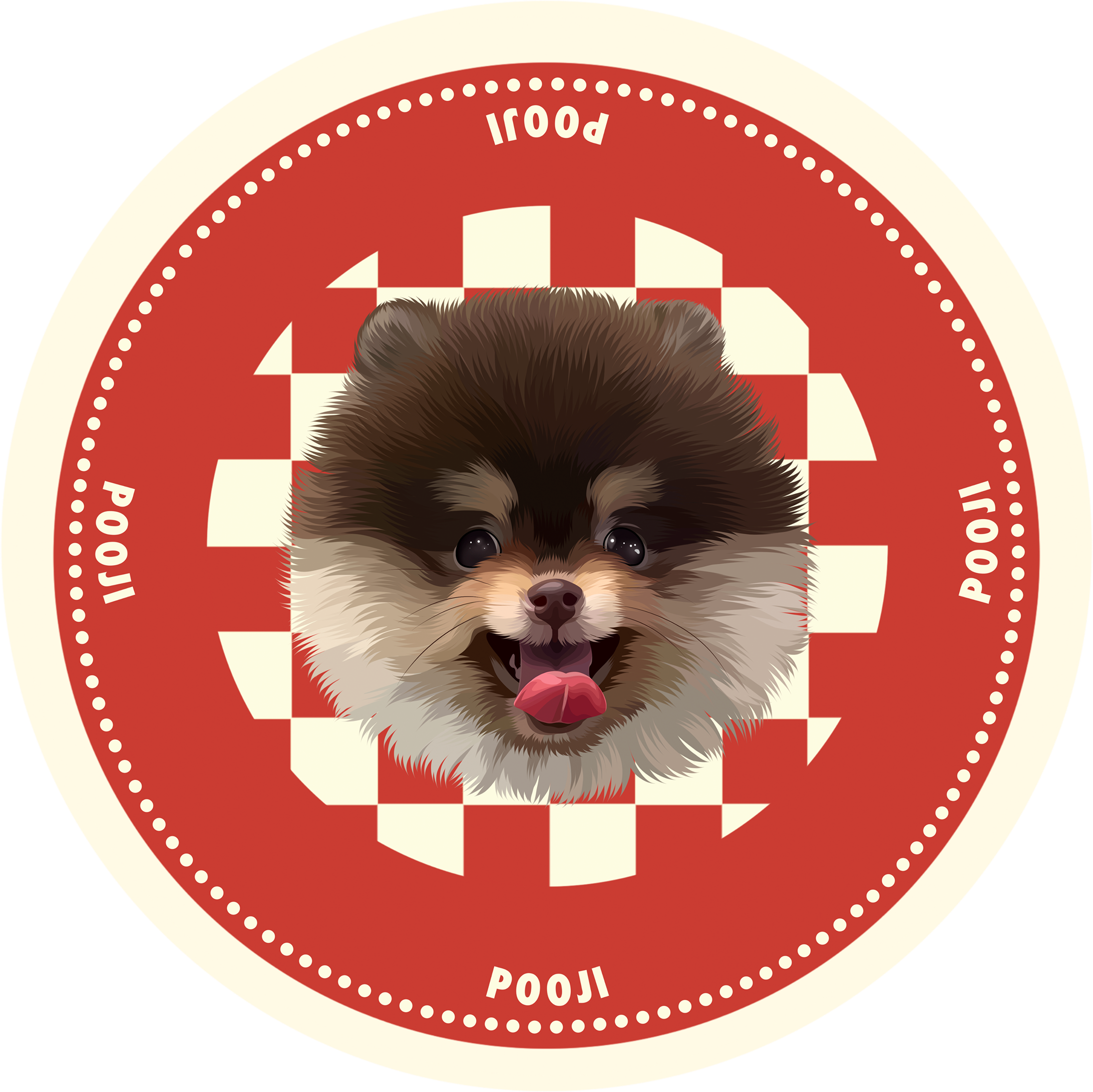 Pooji Custom Pet Ceramic Coaster