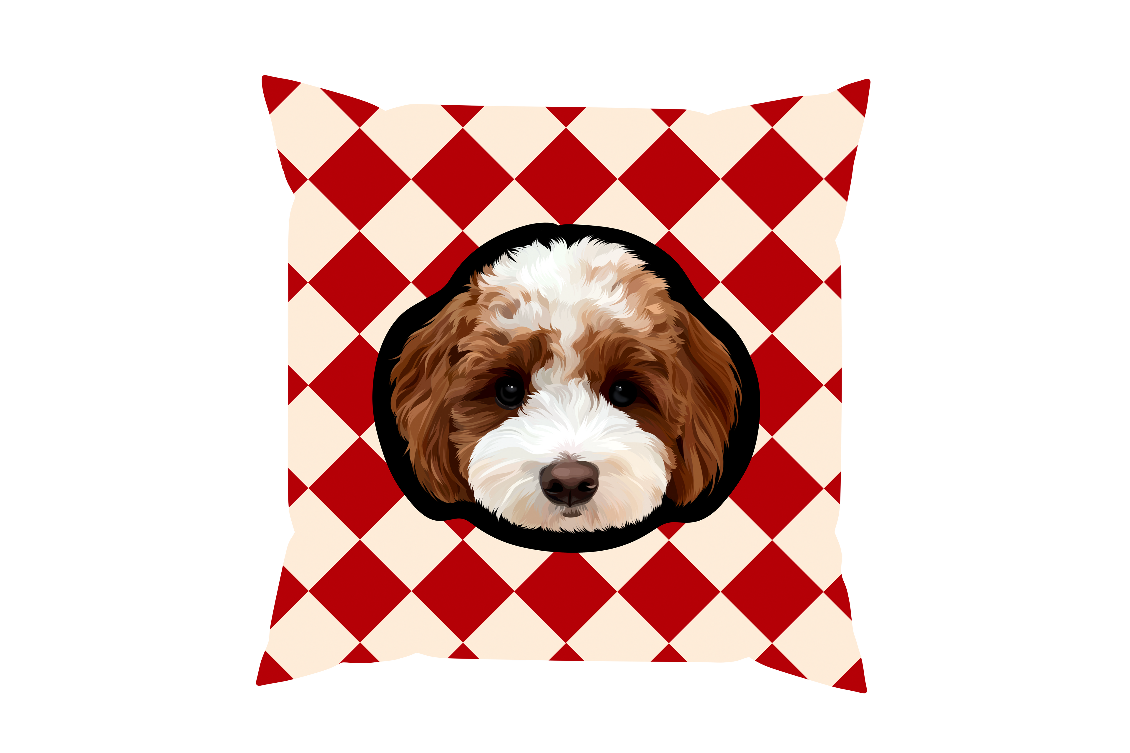 Pooji Custom Pet Shaped Pillow