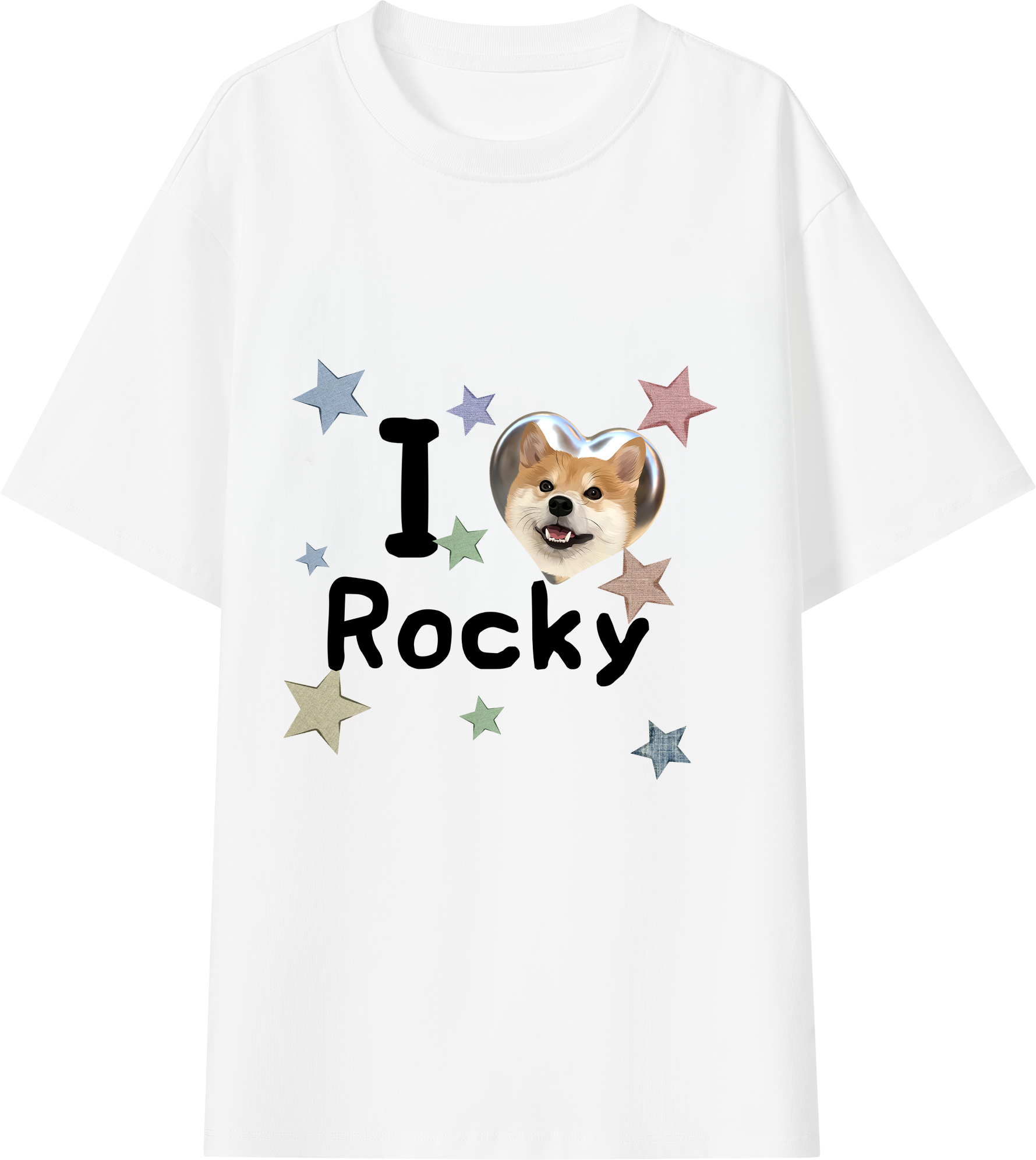 Pooji Custom Pet Graphic T-Shirt
