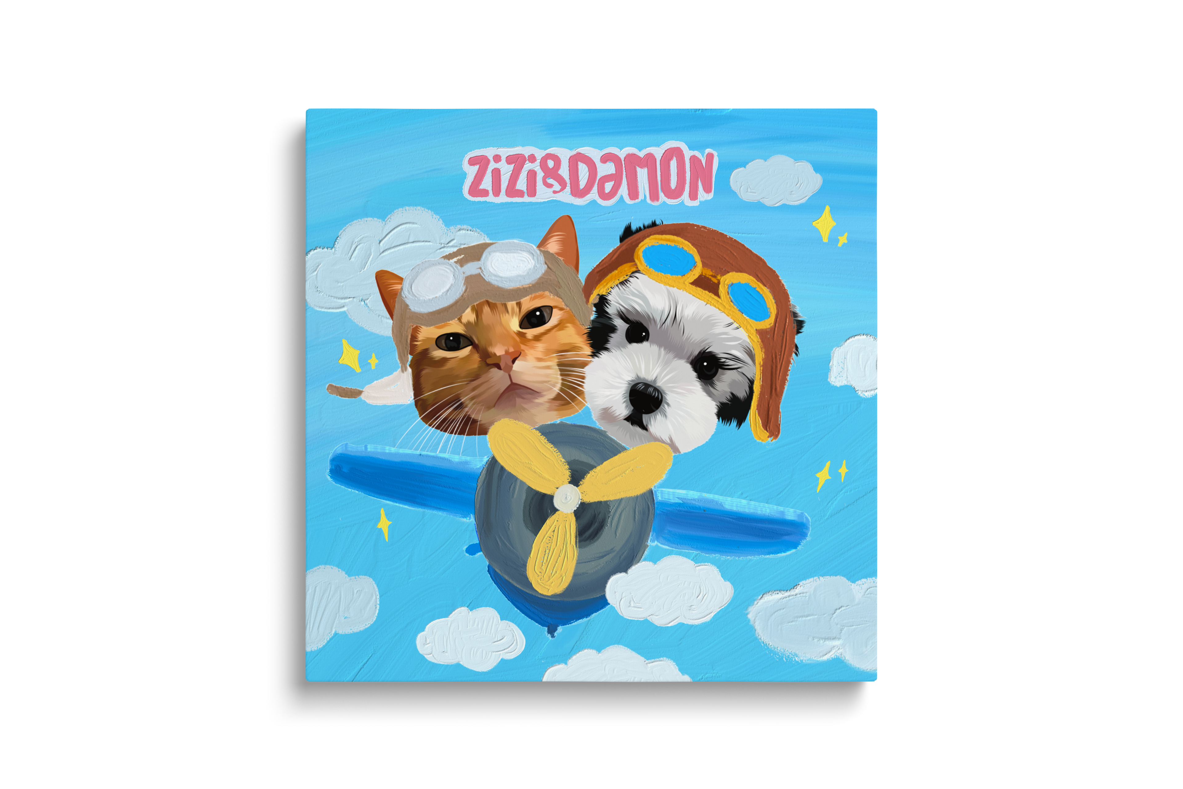 Pooji Custom Pet Canvas Wall Art