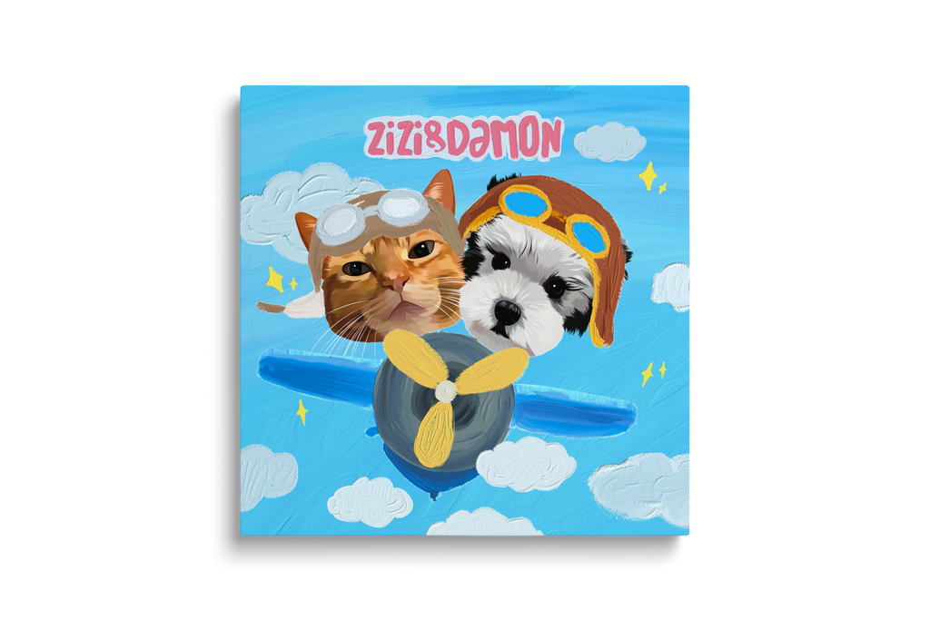 Pooji Custom Pet Canvas Wall Art