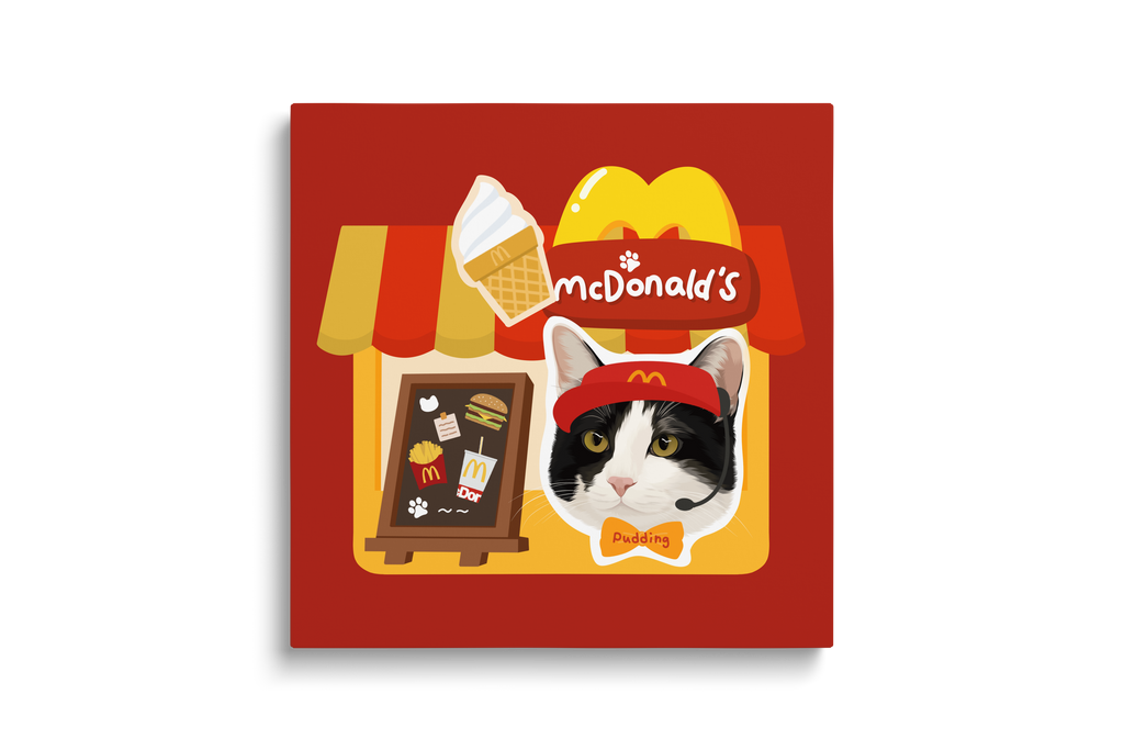Pooji Custom Pet Canvas Wall Art