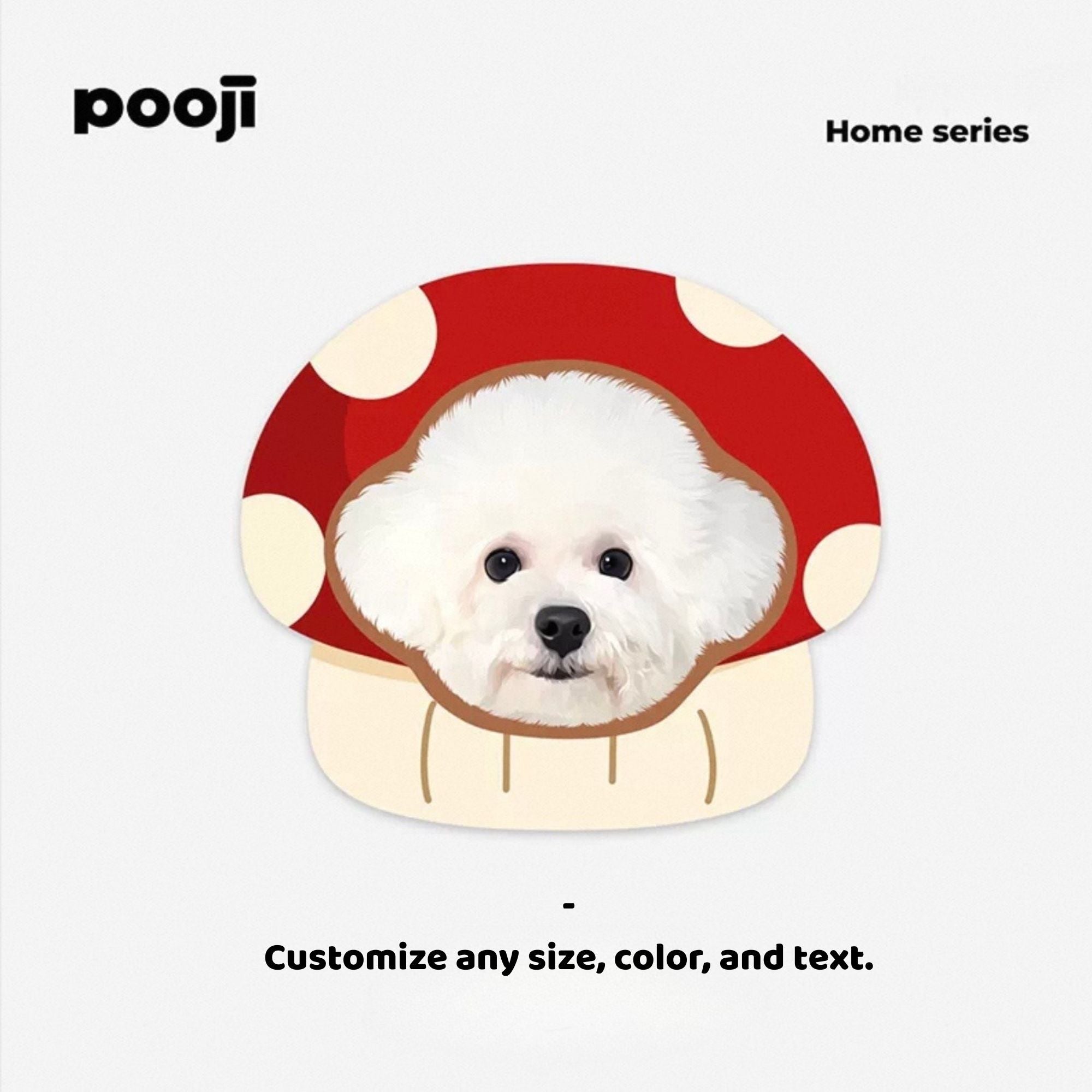 Custom Pet Milk Velvet Washable Rug