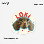 Custom Pet Milk Velvet Washable Rug