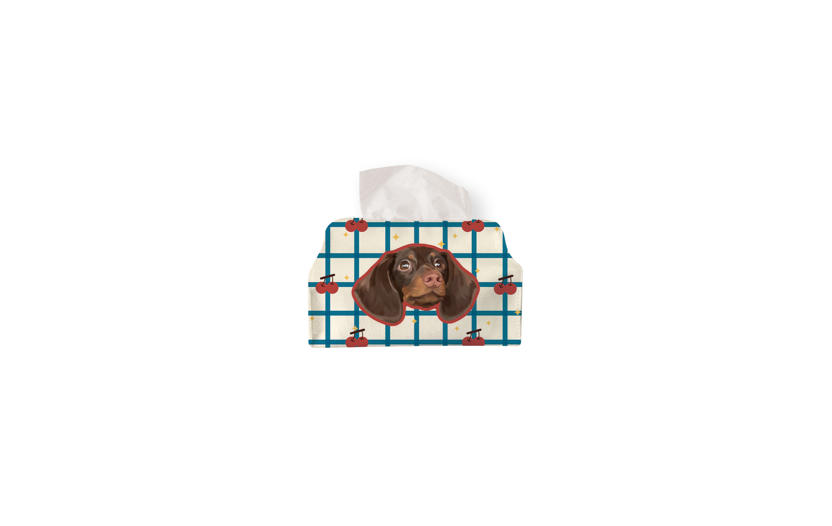 Pooji Custom Pet Tissue Box Cover